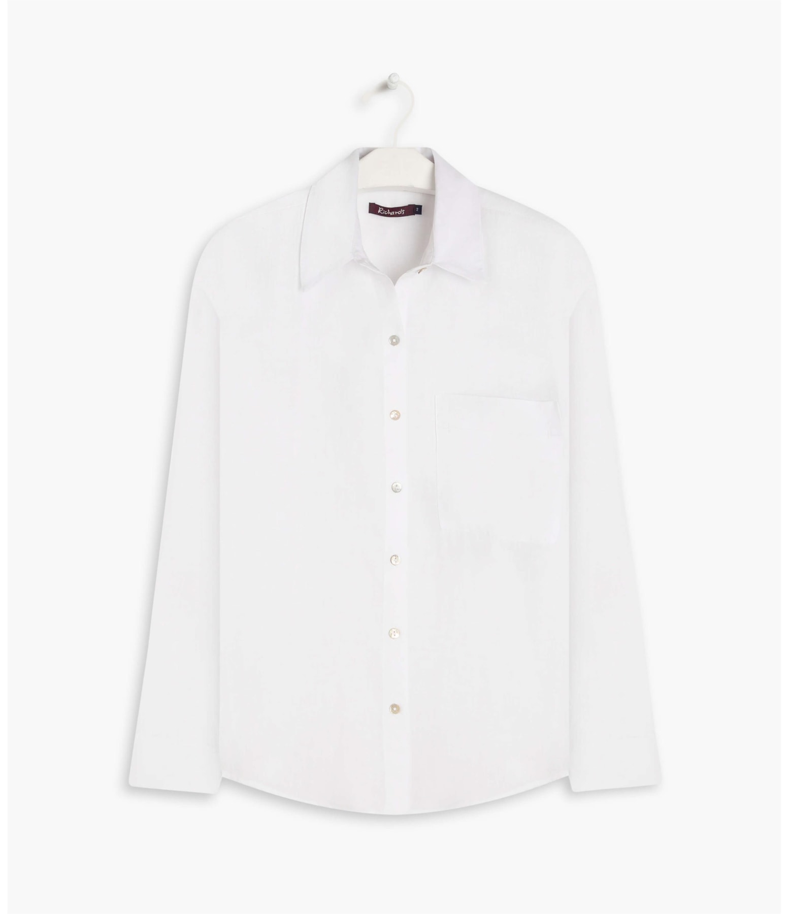 Camisa  Puro Linho  Saori Branco