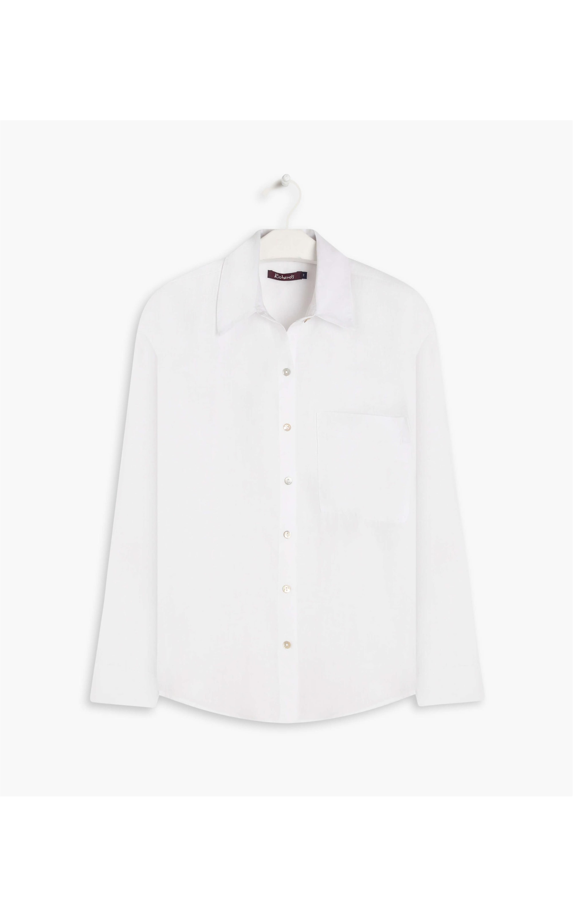 Camisa  Puro Linho  Saori Branco