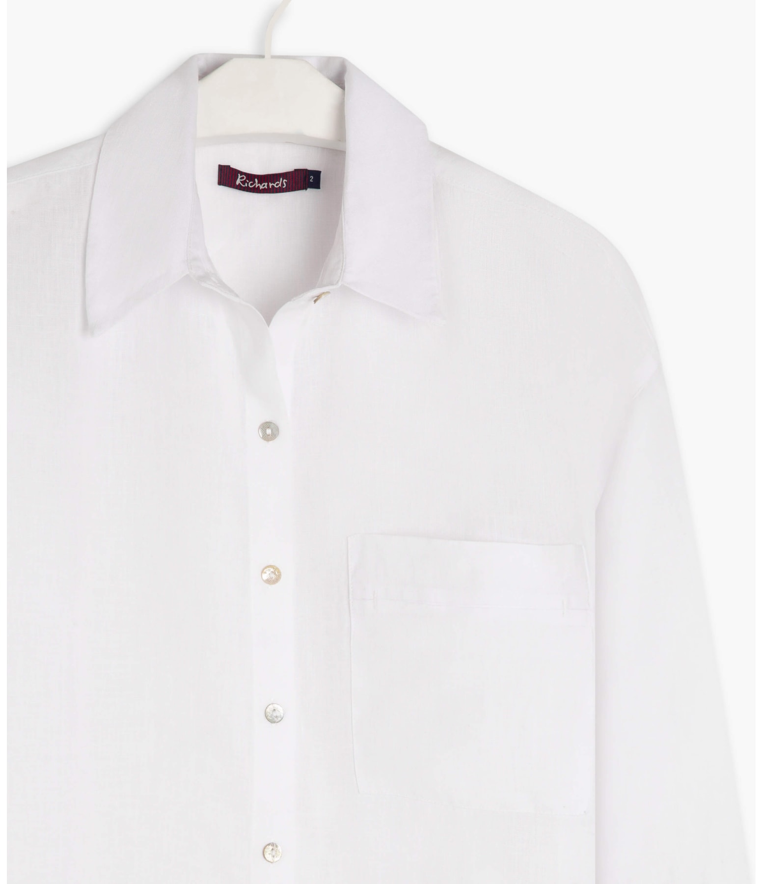 Camisa  Puro Linho  Saori Branco