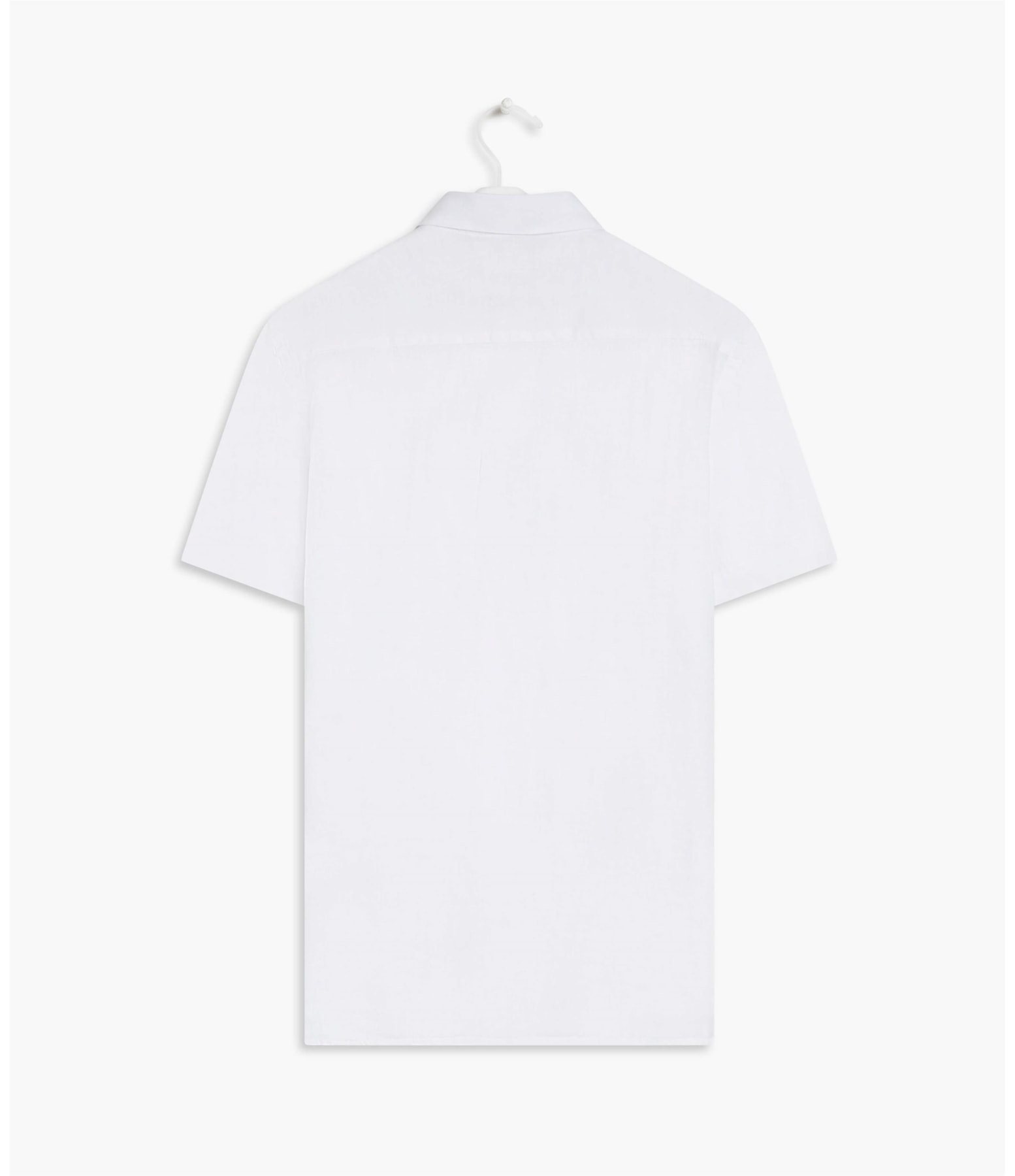 Camisa  Puro Linho  Tinturada Branco