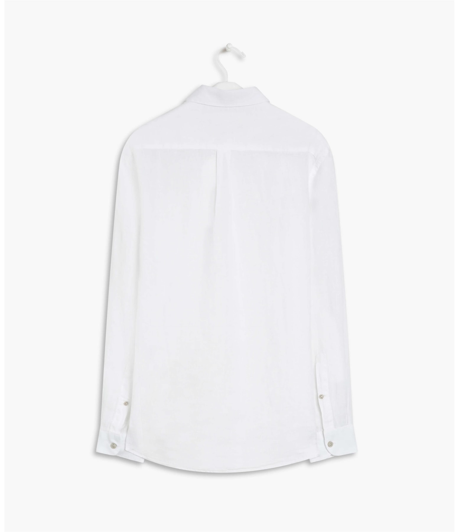Camisa Puro Linho  Tinturada Branco