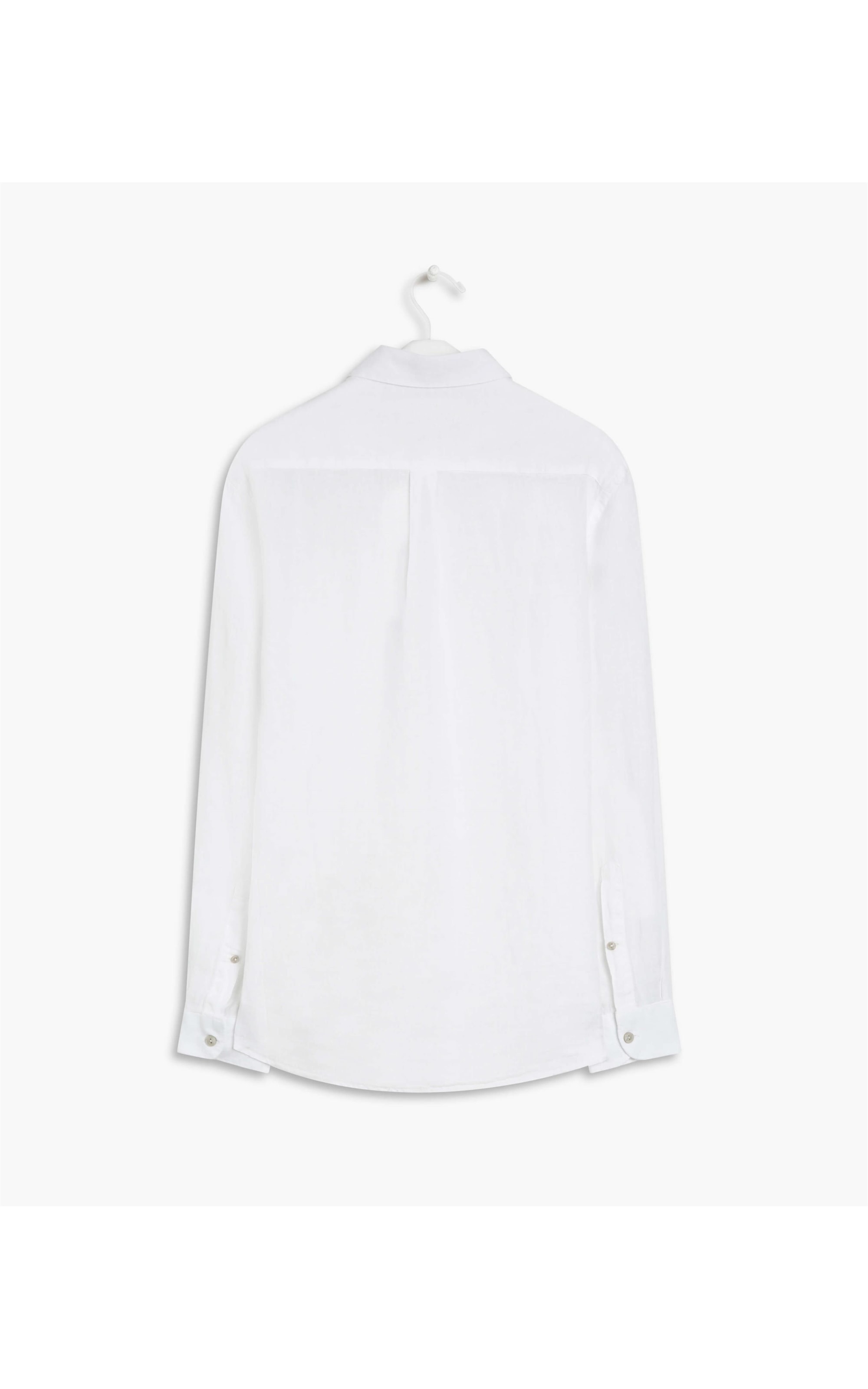 Camisa Puro Linho  Tinturada Branco