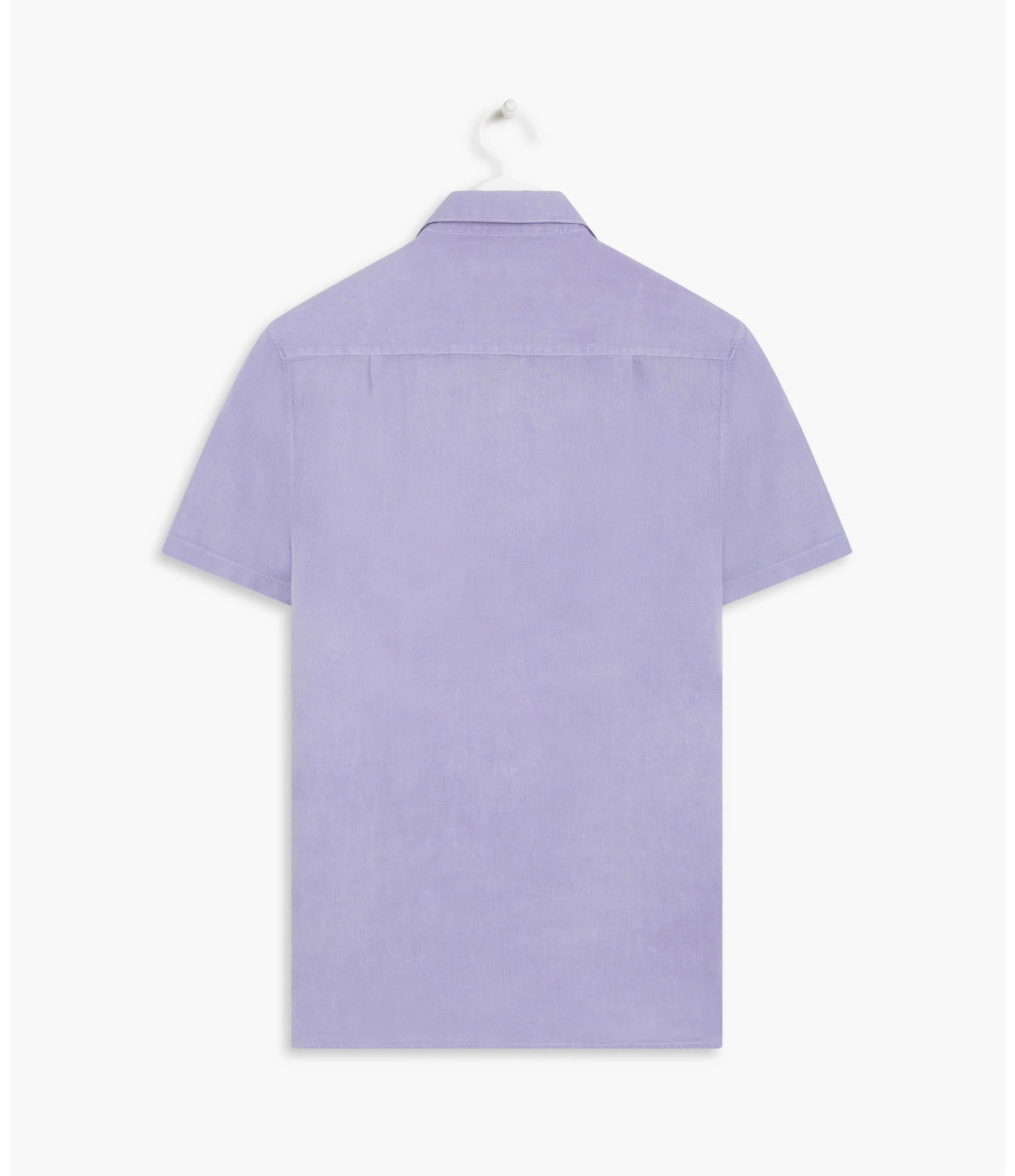 Camisa  Puro Linho  Tinturada Lavanda