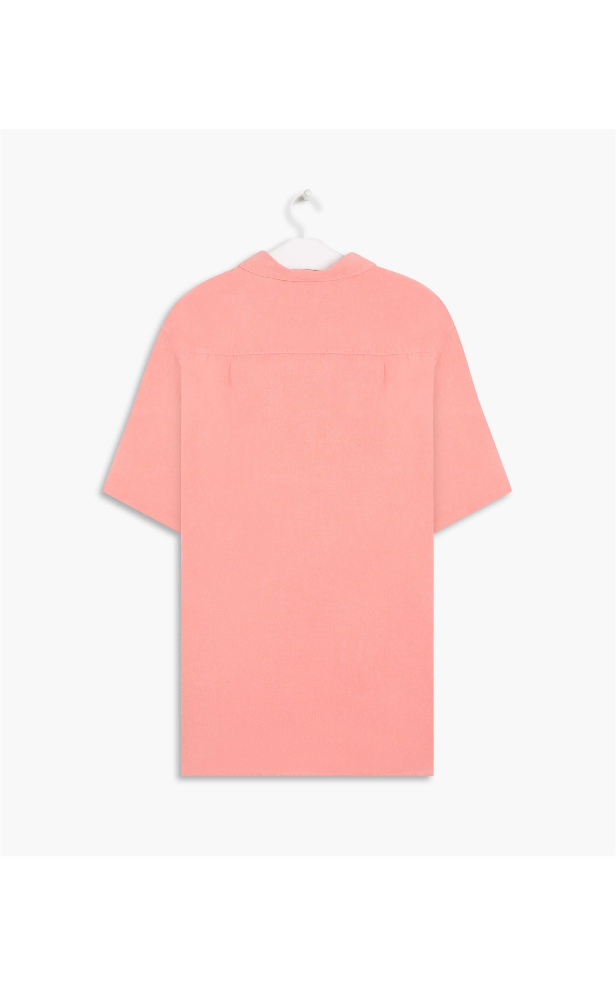 Camisa  Puro Linho  Tinturada Melancia