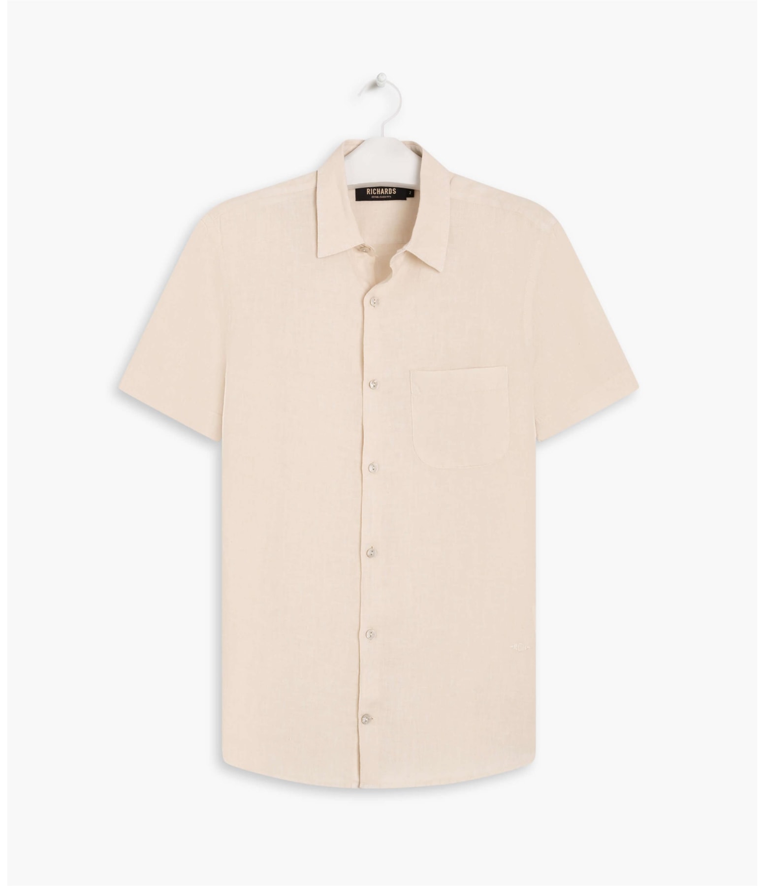 Camisa  Puro Linho  Tinturada Sandy