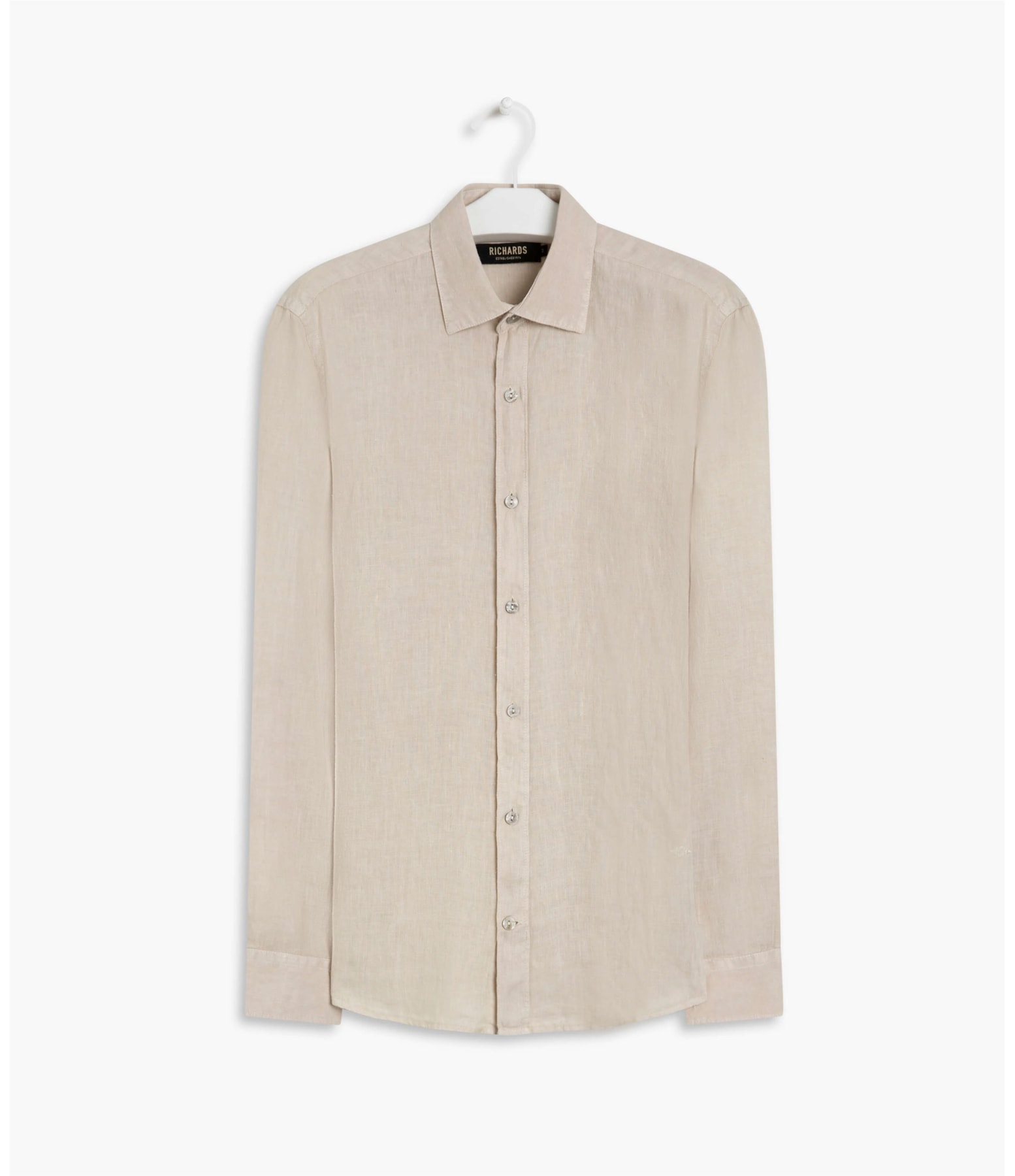 Camisa Puro Linho  Tinturada Sandy