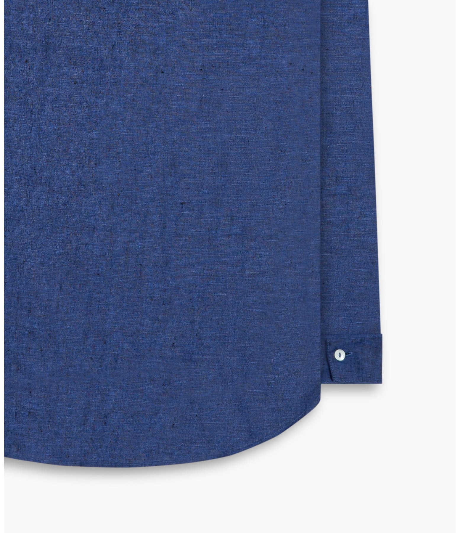 Camisa  Puro Linho  Tulipa Dark Navy