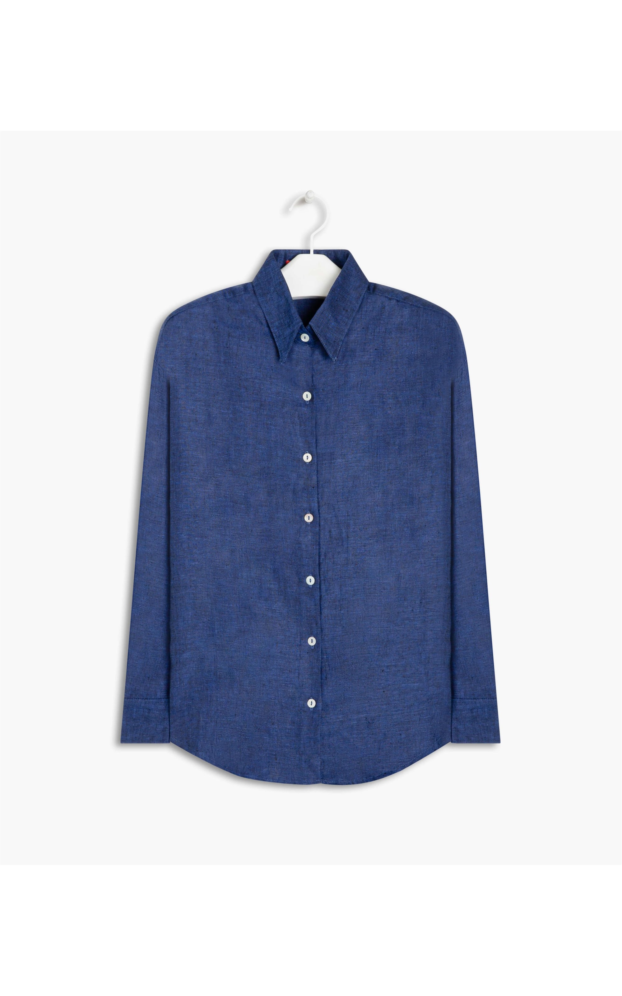 Camisa  Puro Linho  Tulipa Dark Navy