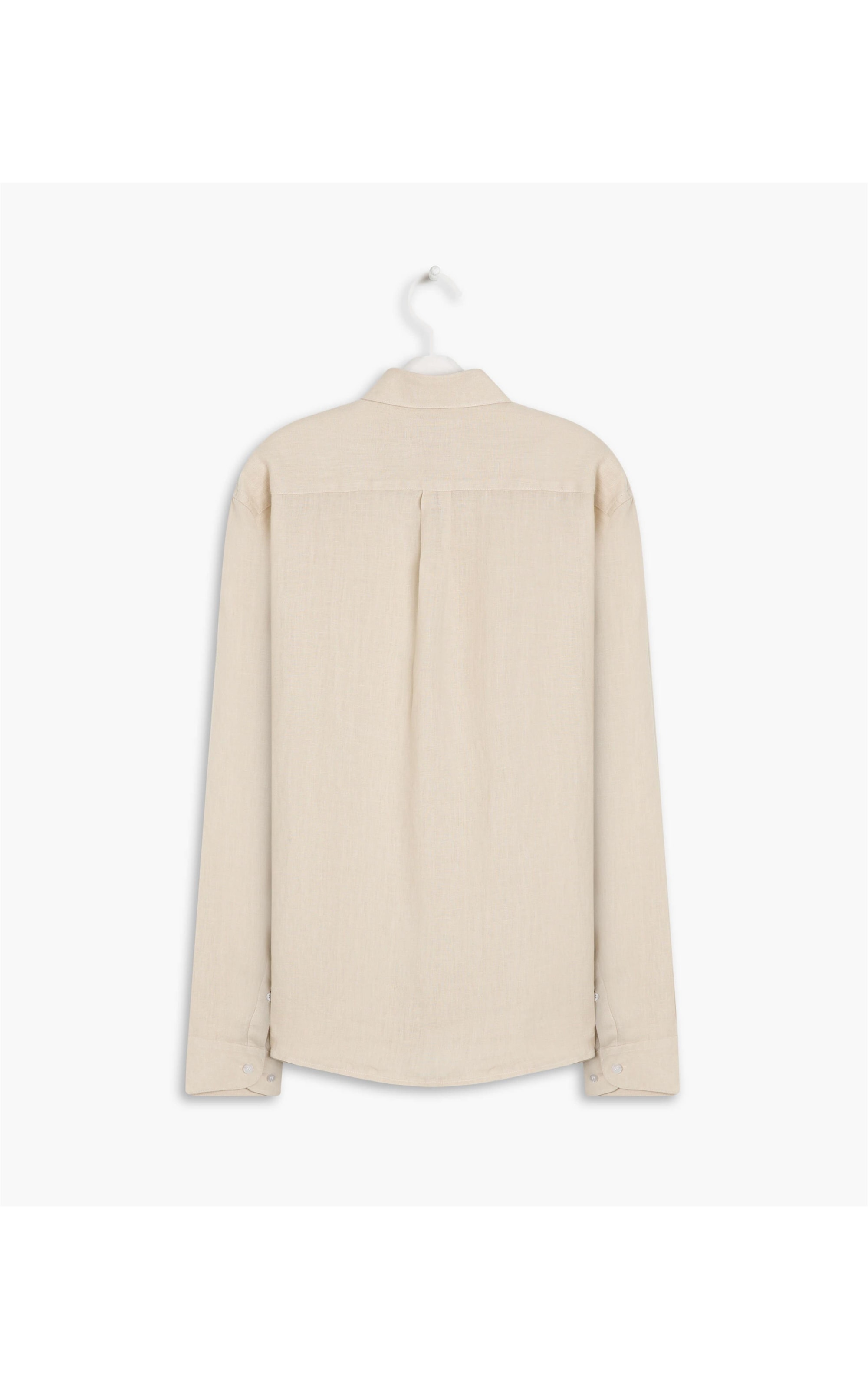 Camisa  Puro Linho  Uni. Areia