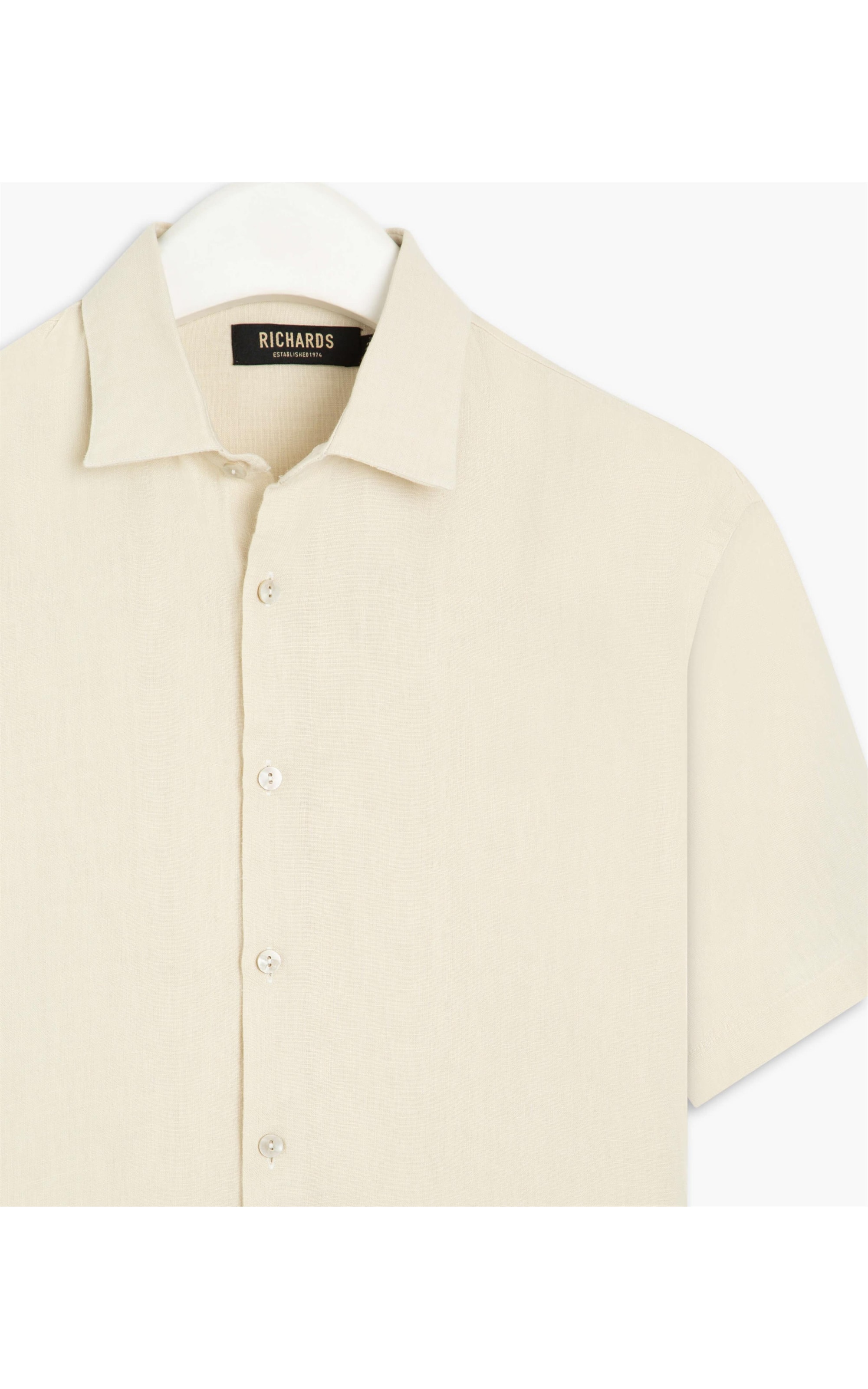 Camisa  Puro Linho  Uni Areia