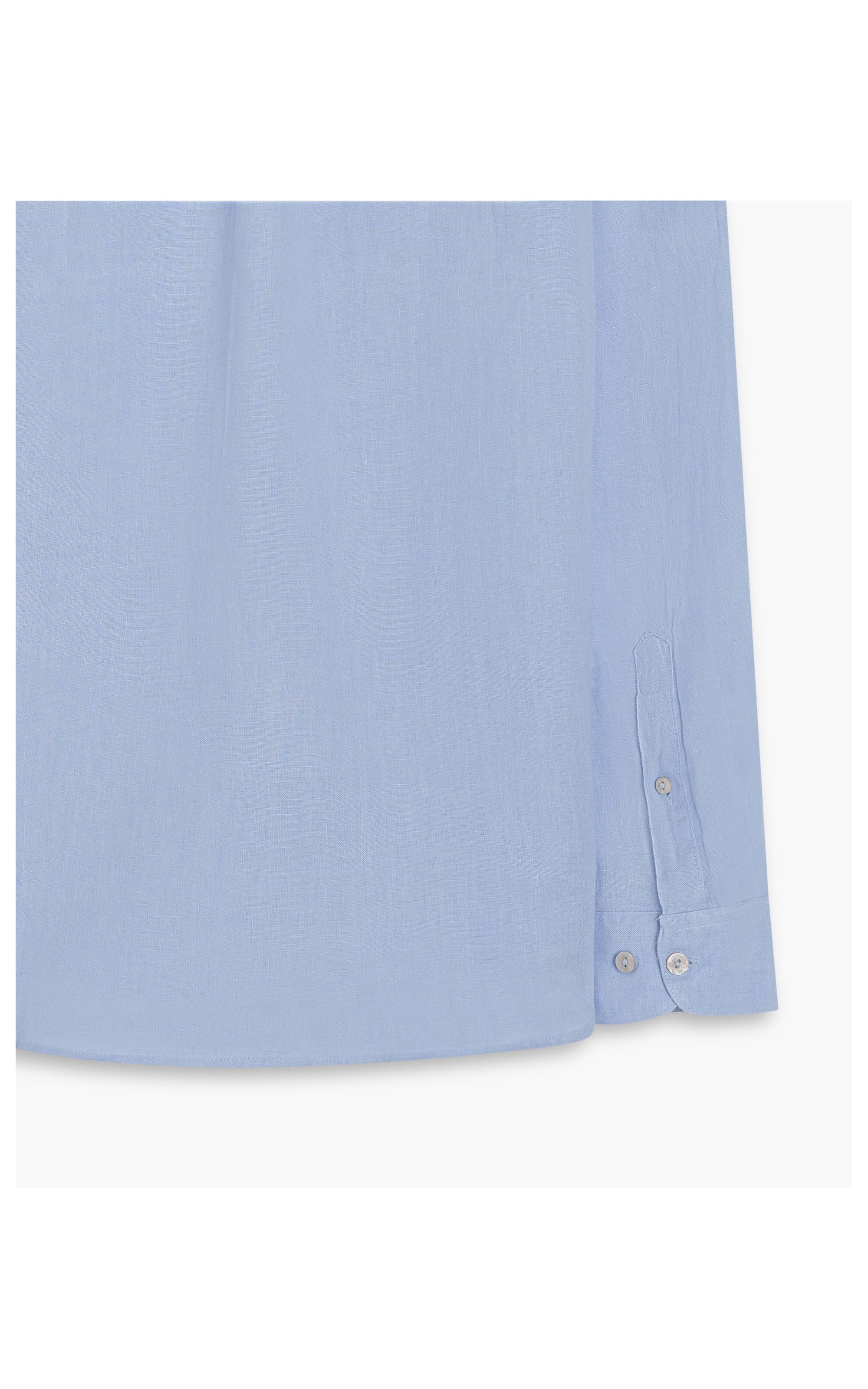 Camisa Puro Linho  Uni. Azul Bic