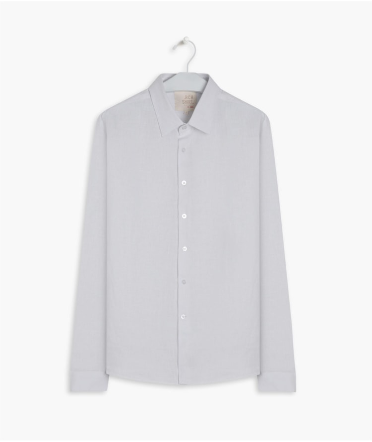 Camisa  Puro Linho  Uni. Branco