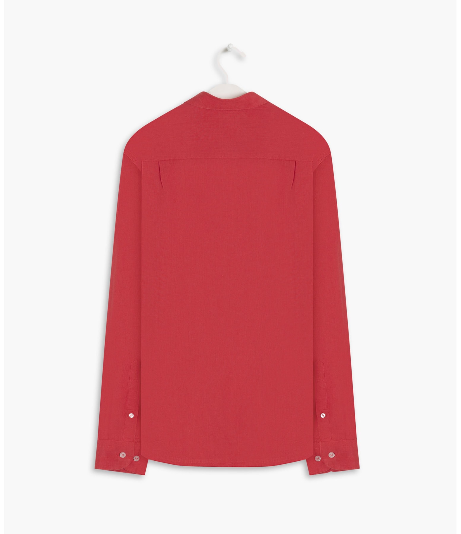 Camisa  Puro Linho  Uni. Coral