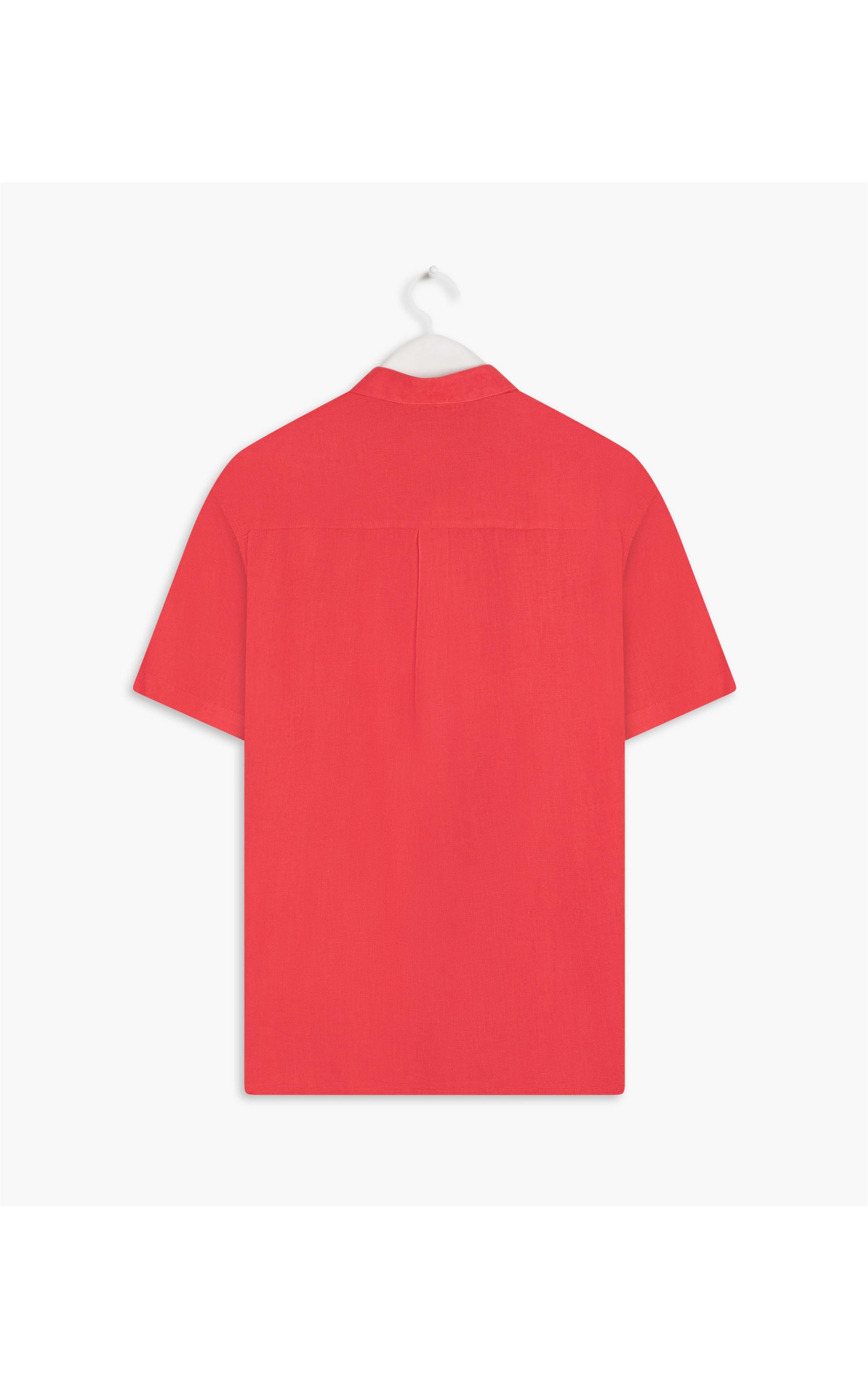 Camisa  Puro Linho  Uni Coral