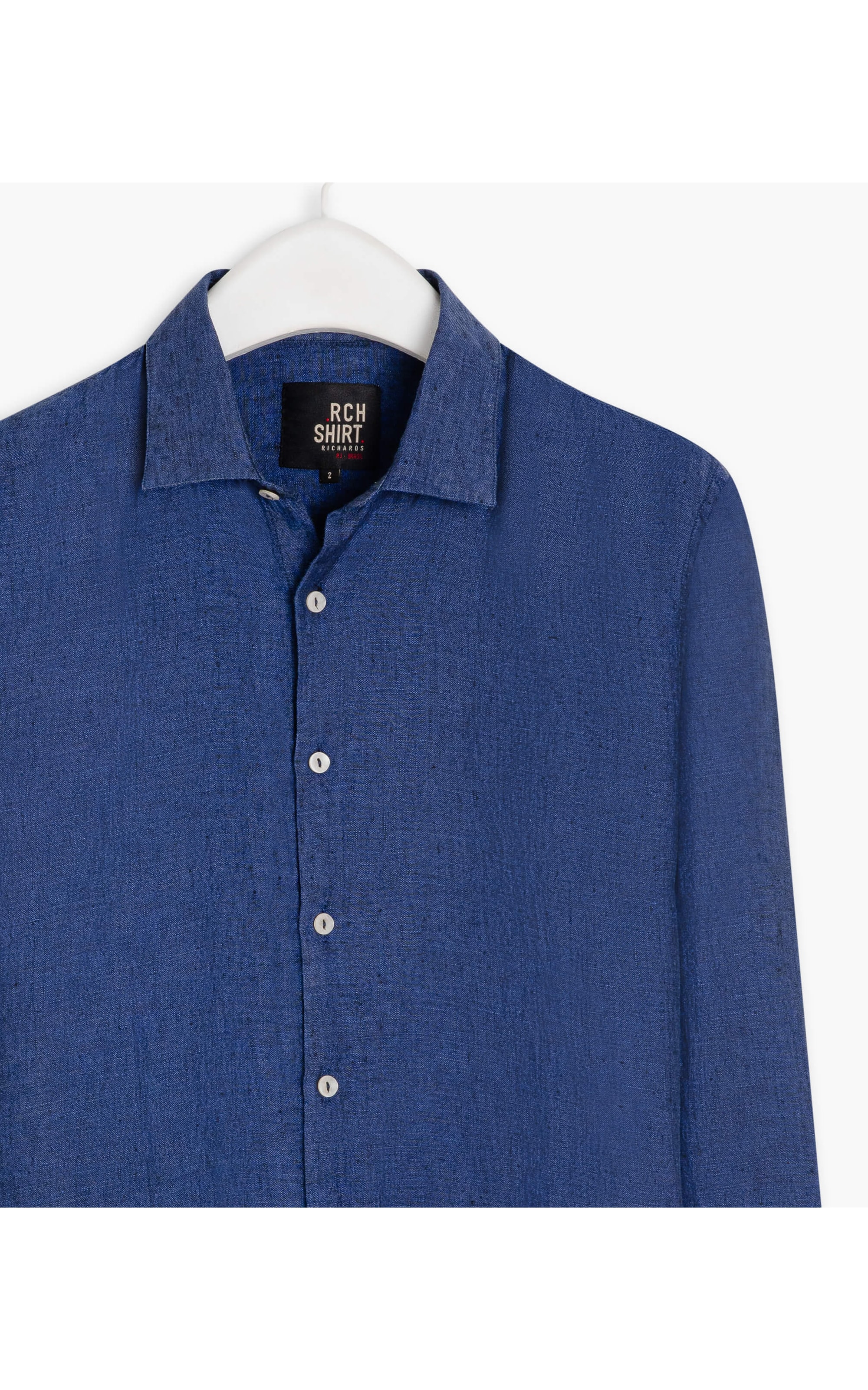 Camisa Puro Linho  Uni. Dark Navy