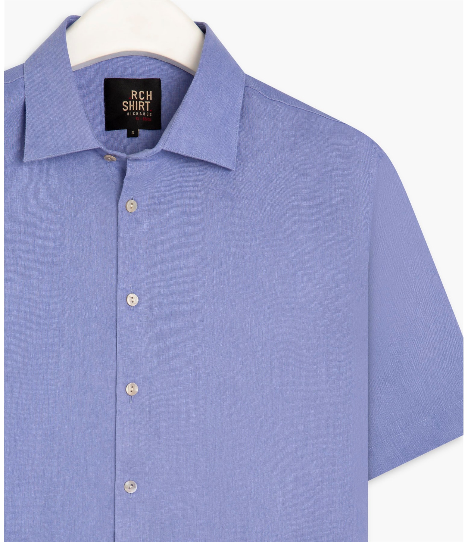 Camisa  Puro Linho  Uni  Lilas