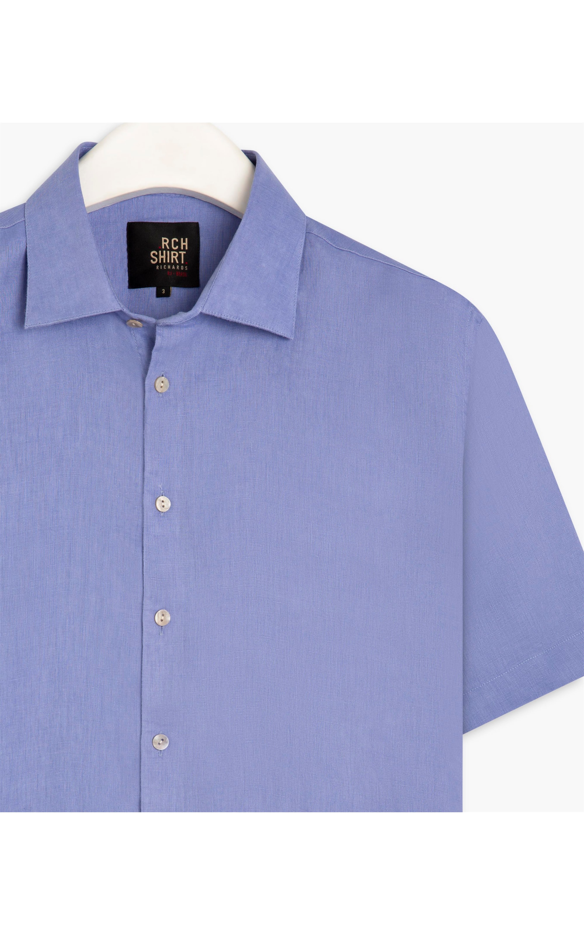 Camisa  Puro Linho  Uni  Lilas