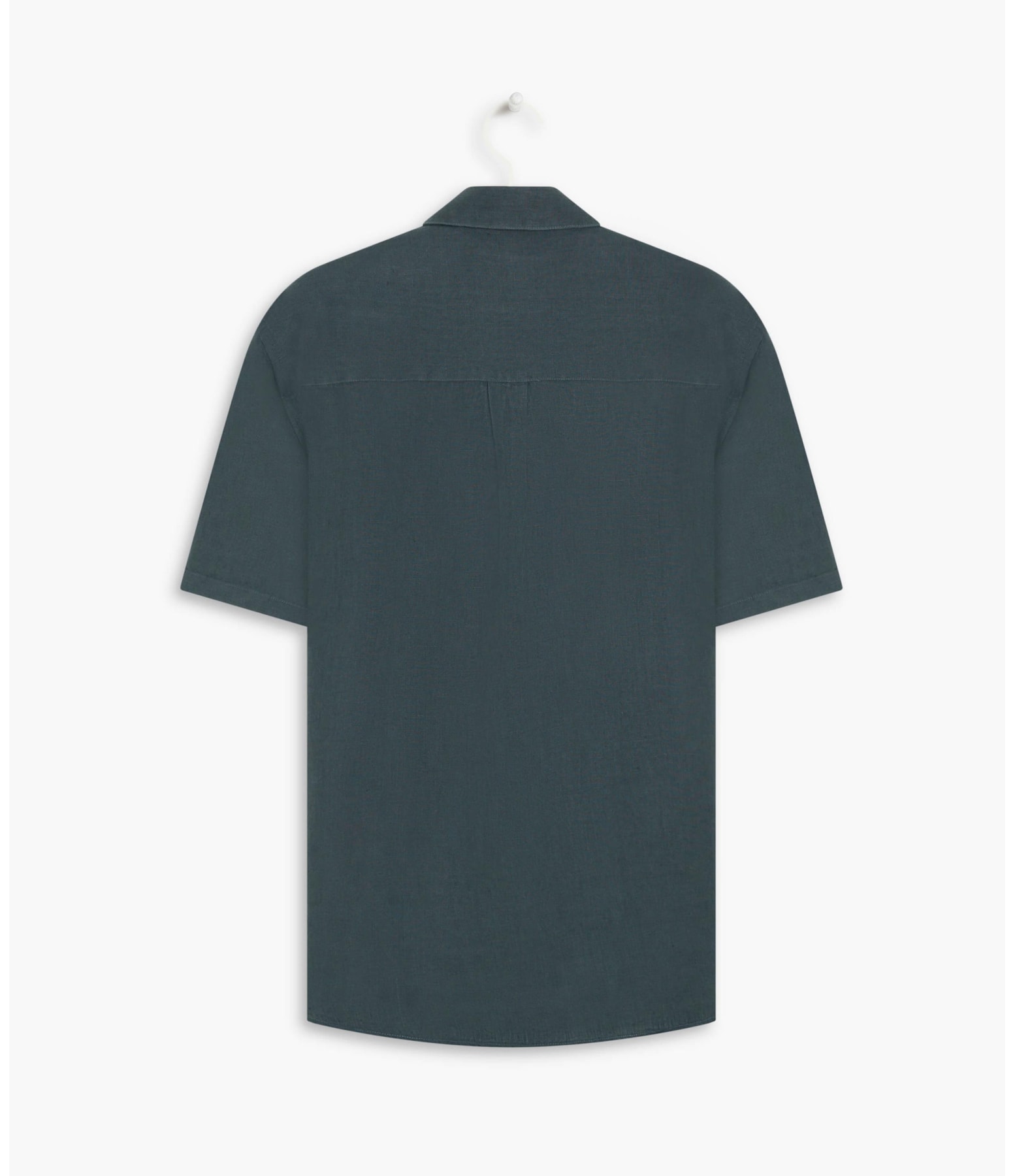 Camisa  Puro Linho  Uni Marinho