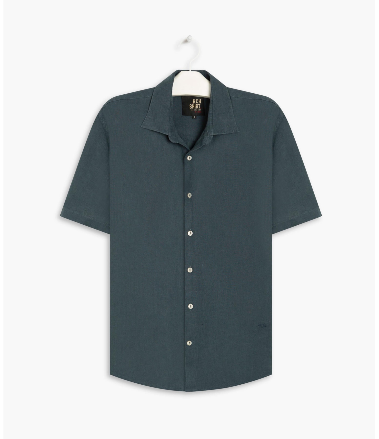 Camisa  Puro Linho  Uni Marinho