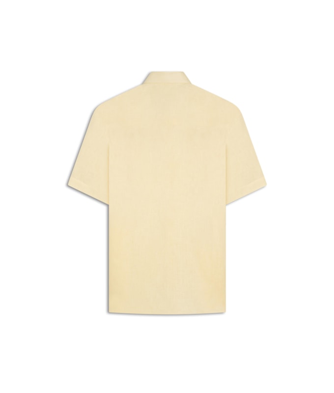 Camisa  Puro Linho  Uni Mc Amarelo i