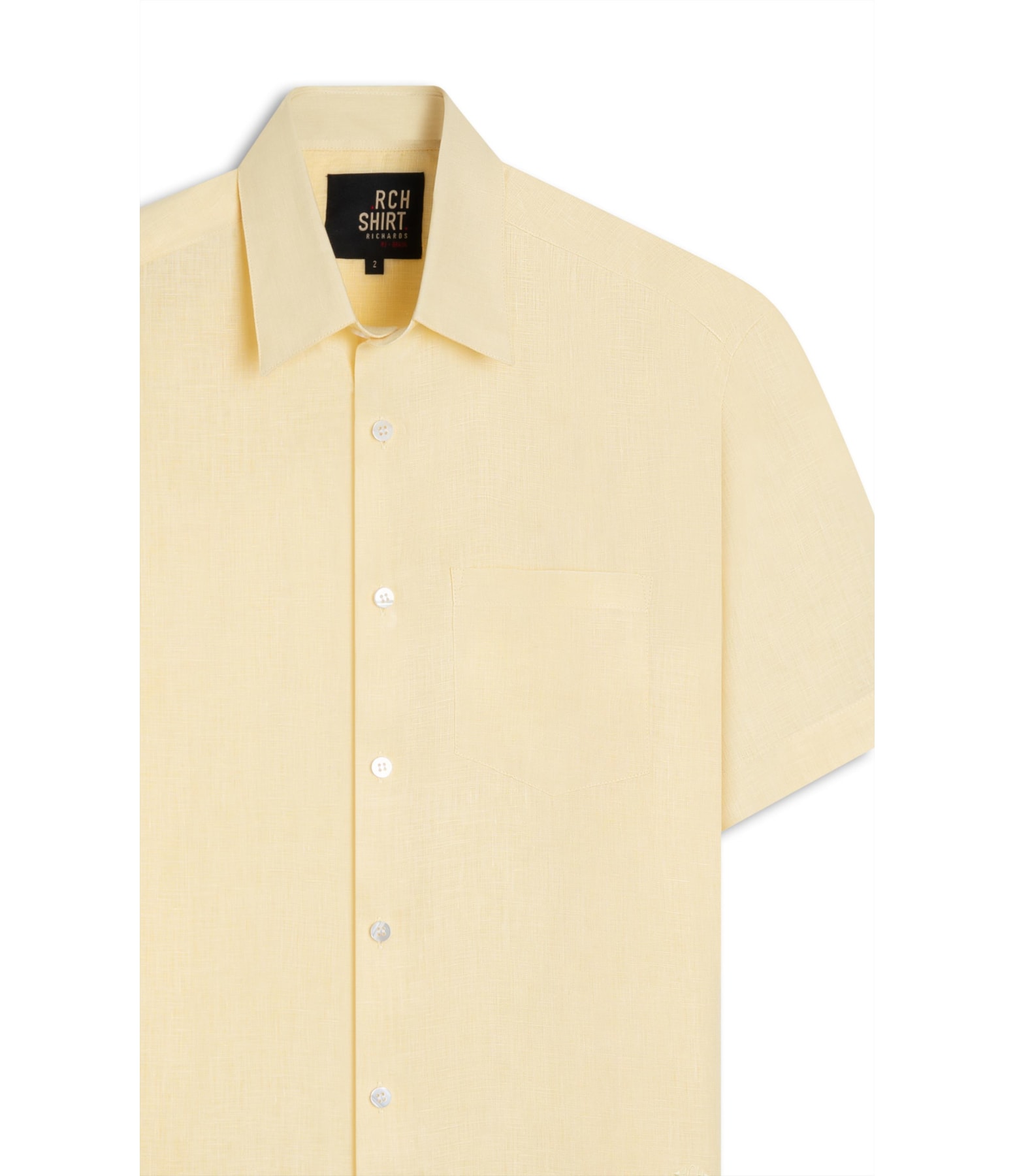 Camisa  Puro Linho  Uni Mc Amarelo i