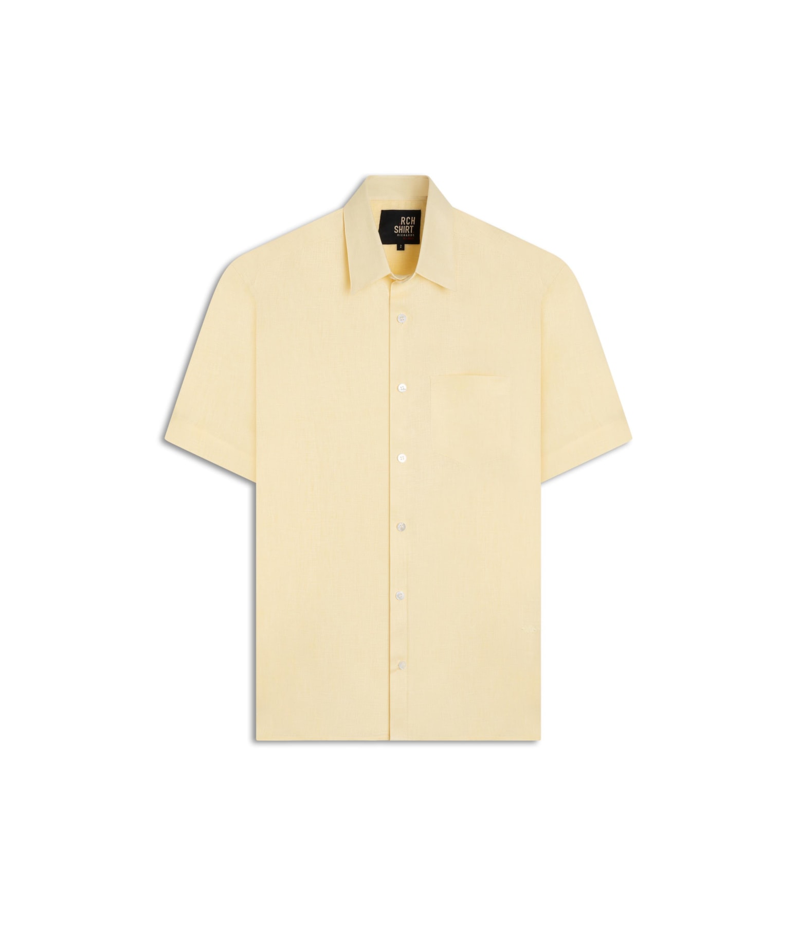 Camisa  Puro Linho  Uni Mc Amarelo i