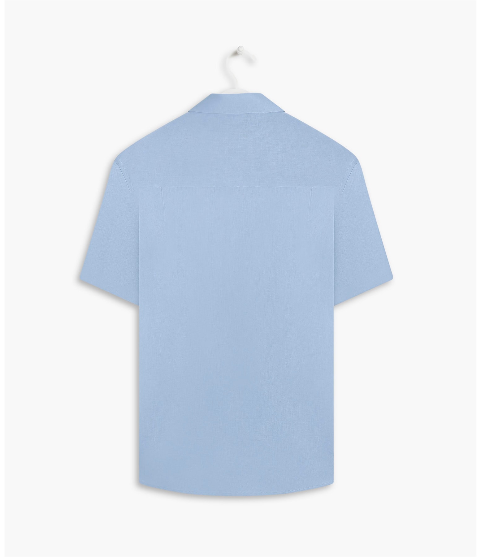 Camisa  Puro Linho  Uni Mc Azul Claro
