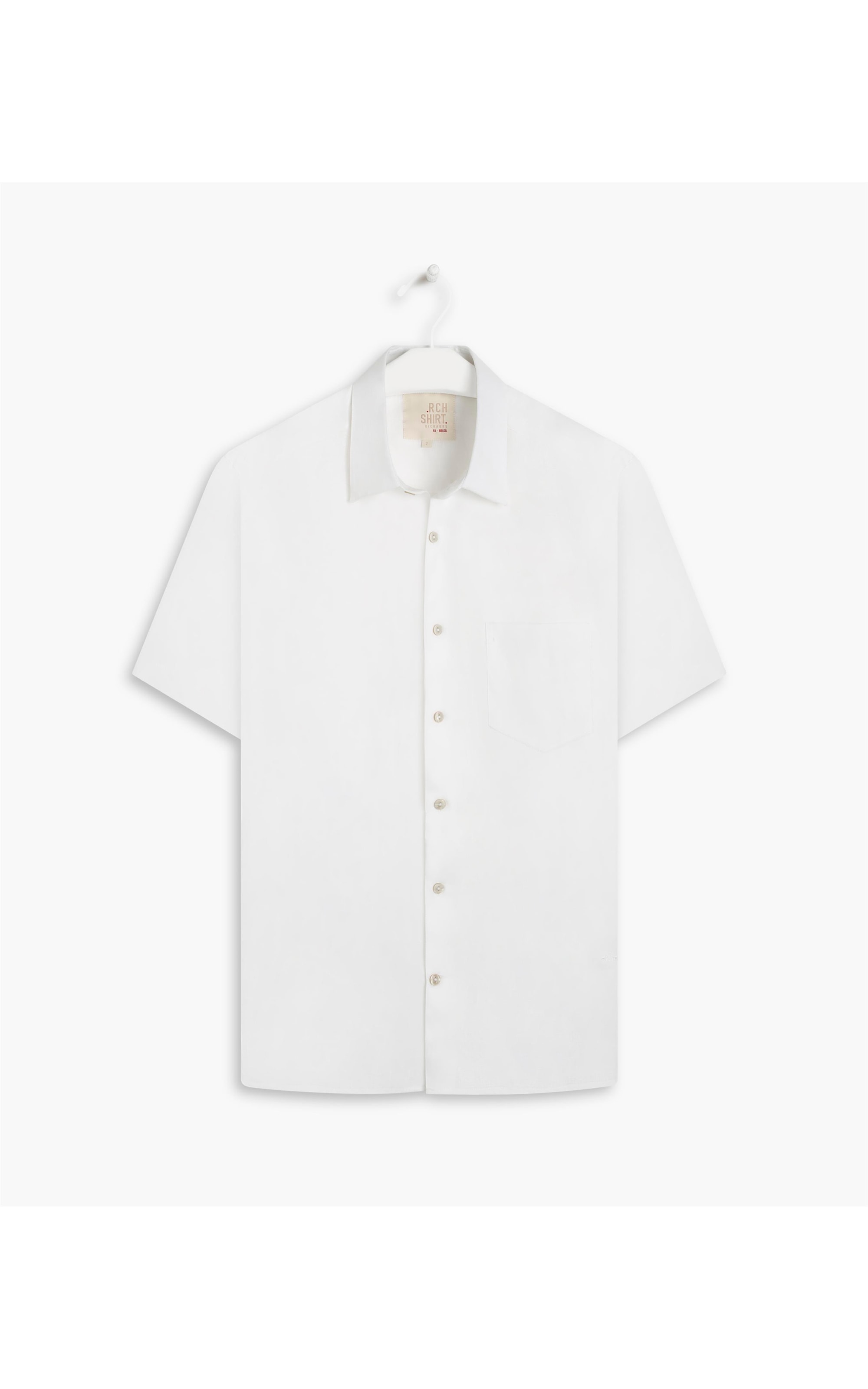 Camisa  Puro Linho  Uni Mc Branco