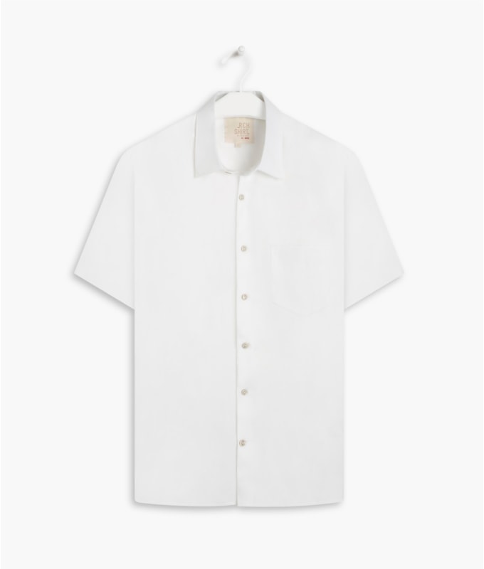 Camisa  Puro Linho  Uni Mc Branco
