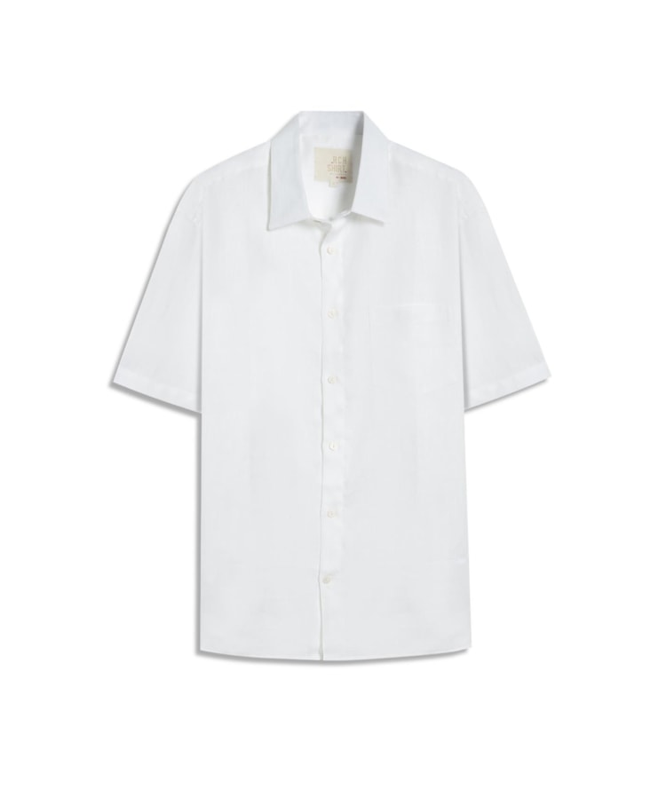 Camisa  Puro Linho  Uni Mc Branco i