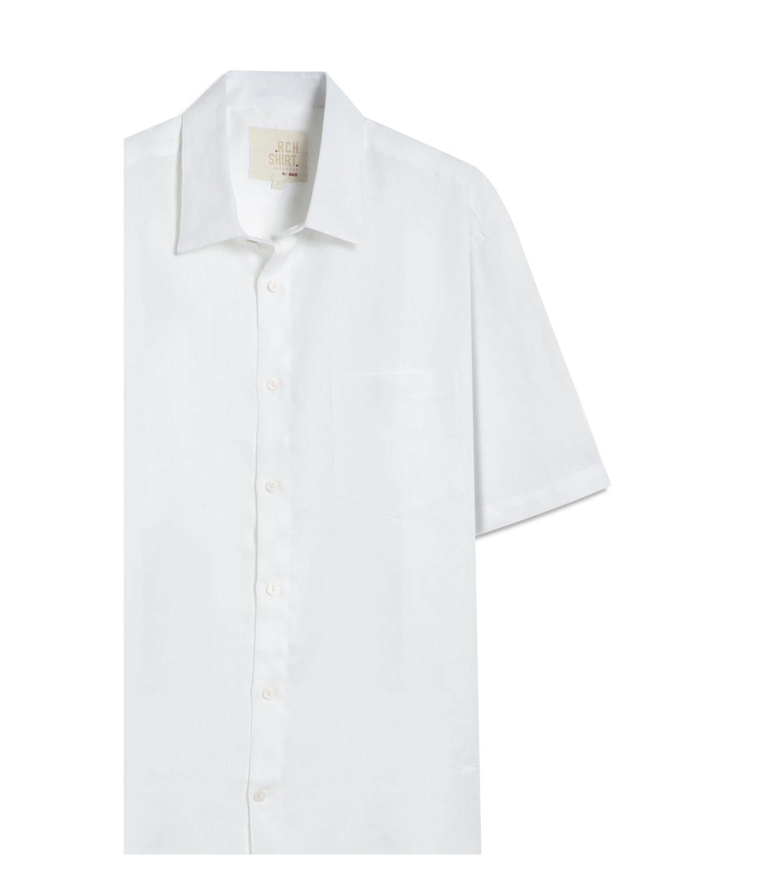 Camisa  Puro Linho  Uni Mc Branco i