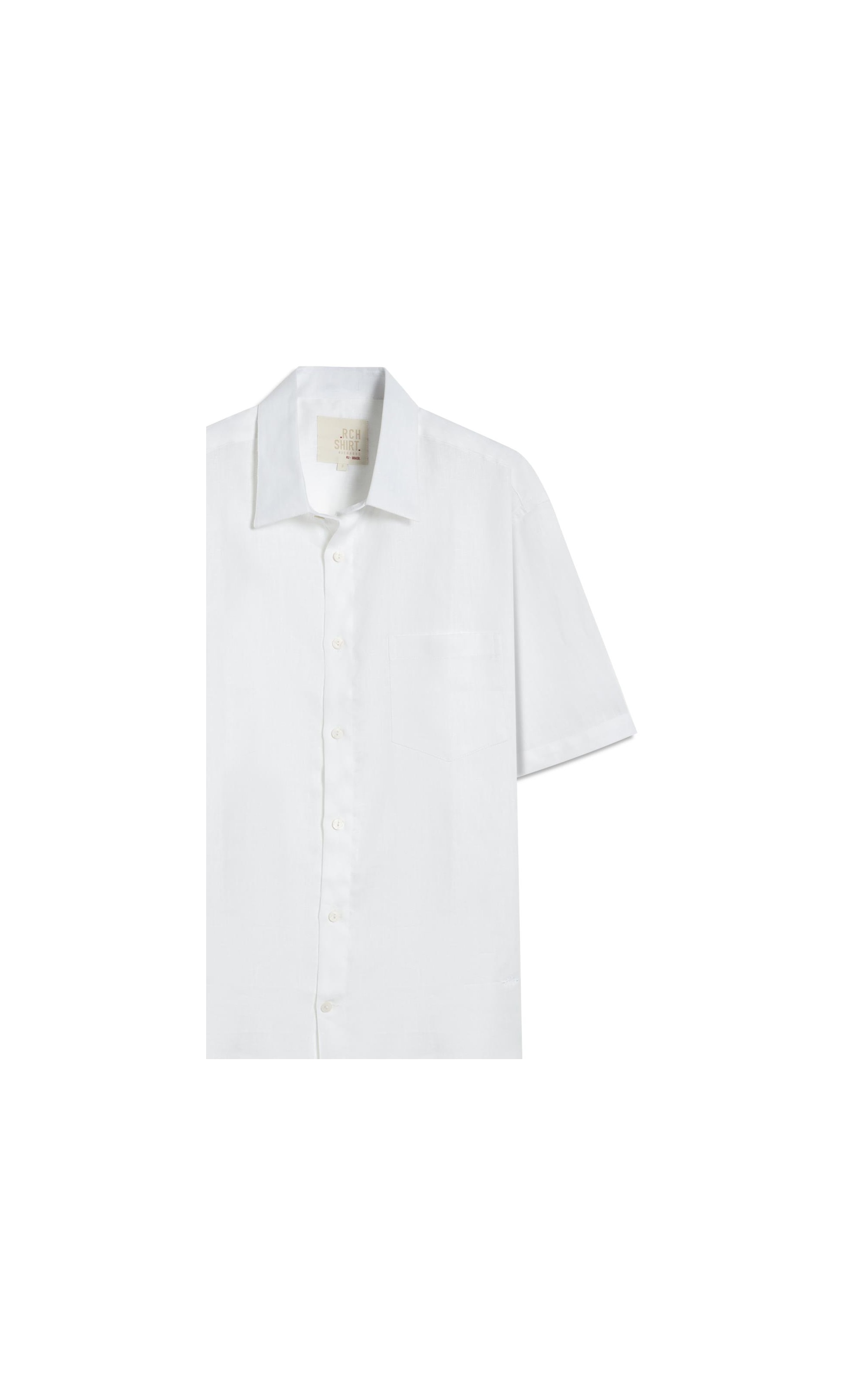 Camisa  Puro Linho  Uni Mc Branco i
