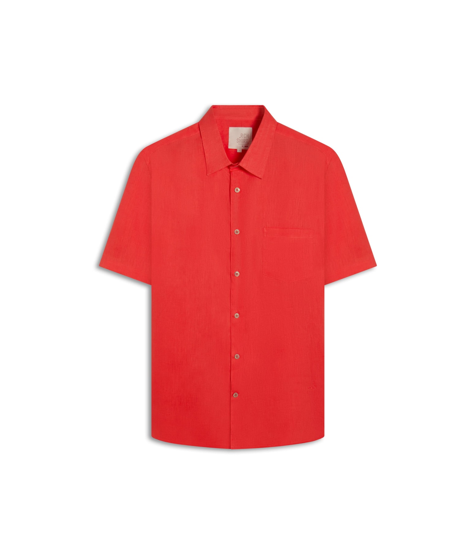 Camisa  Puro Linho  Uni Mc Coral