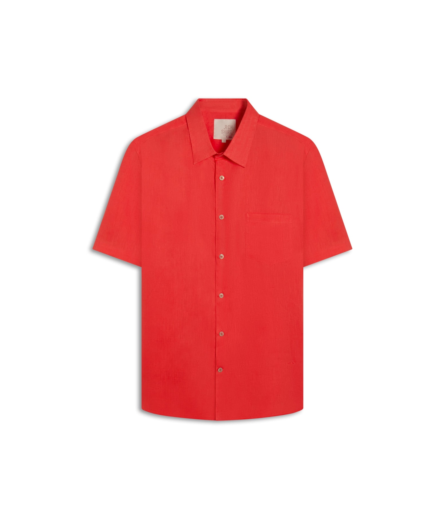 Camisa  Puro Linho  Uni Mc Coral
