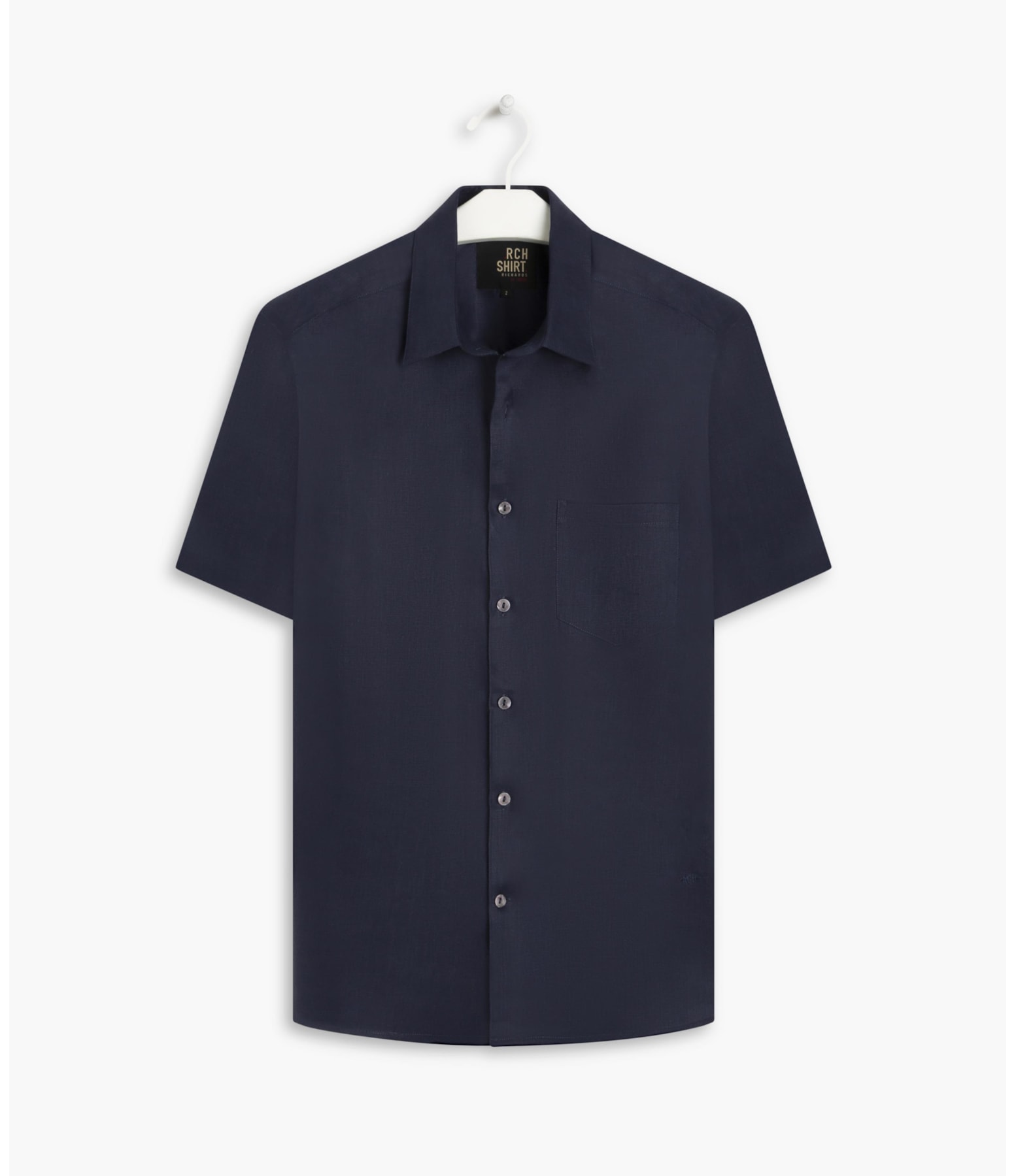 Camisa  Puro Linho  Uni Mc Dark Navy
