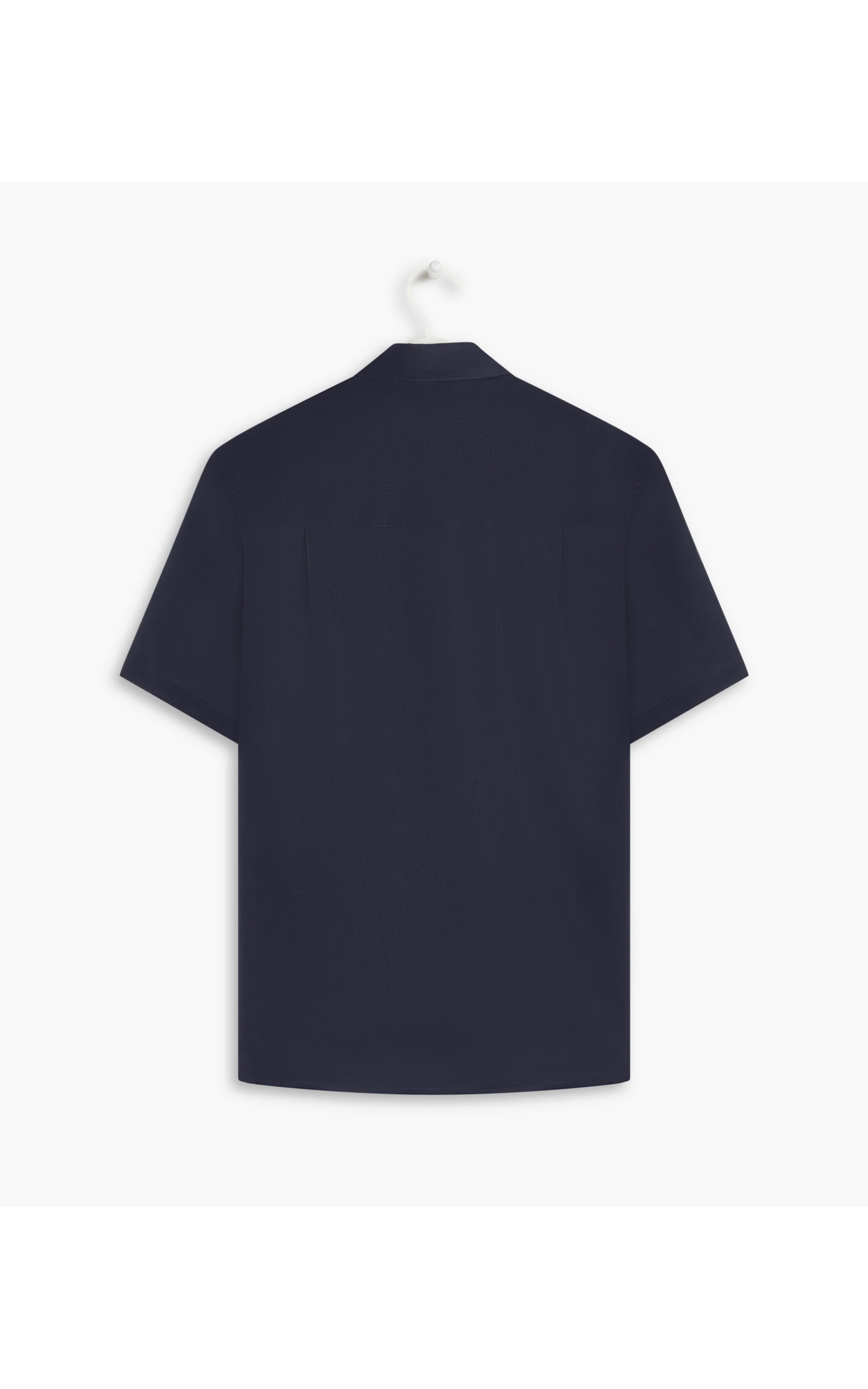 Camisa Puro Linho  Uni Mc Dark Navy
