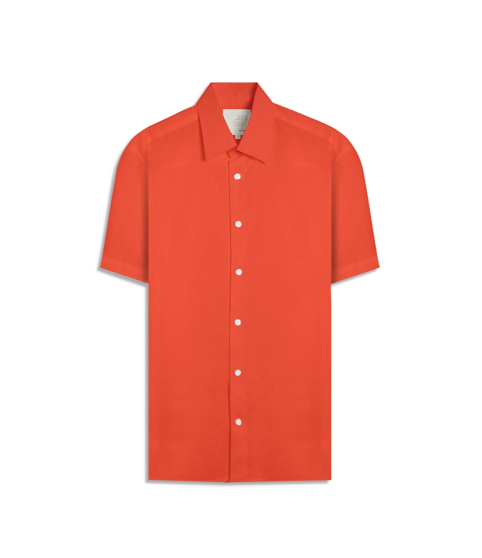 Camisa  Puro Linho  Uni Mc Laranja