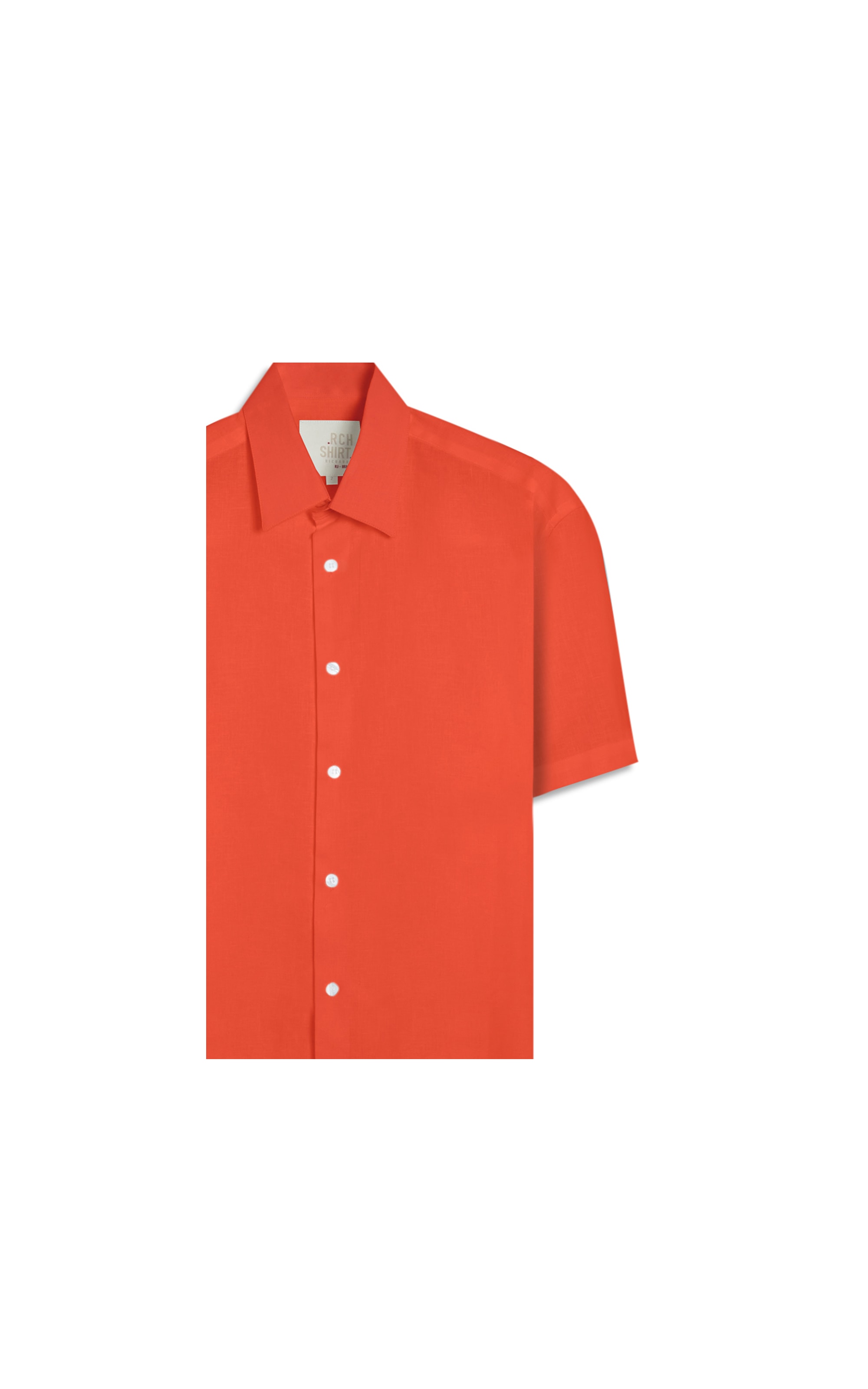 Camisa  Puro Linho  Uni Mc Laranja