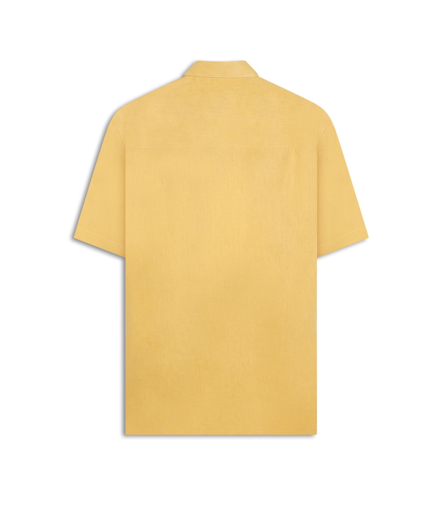 Camisa  Puro Linho  Uni Mc Mostarda