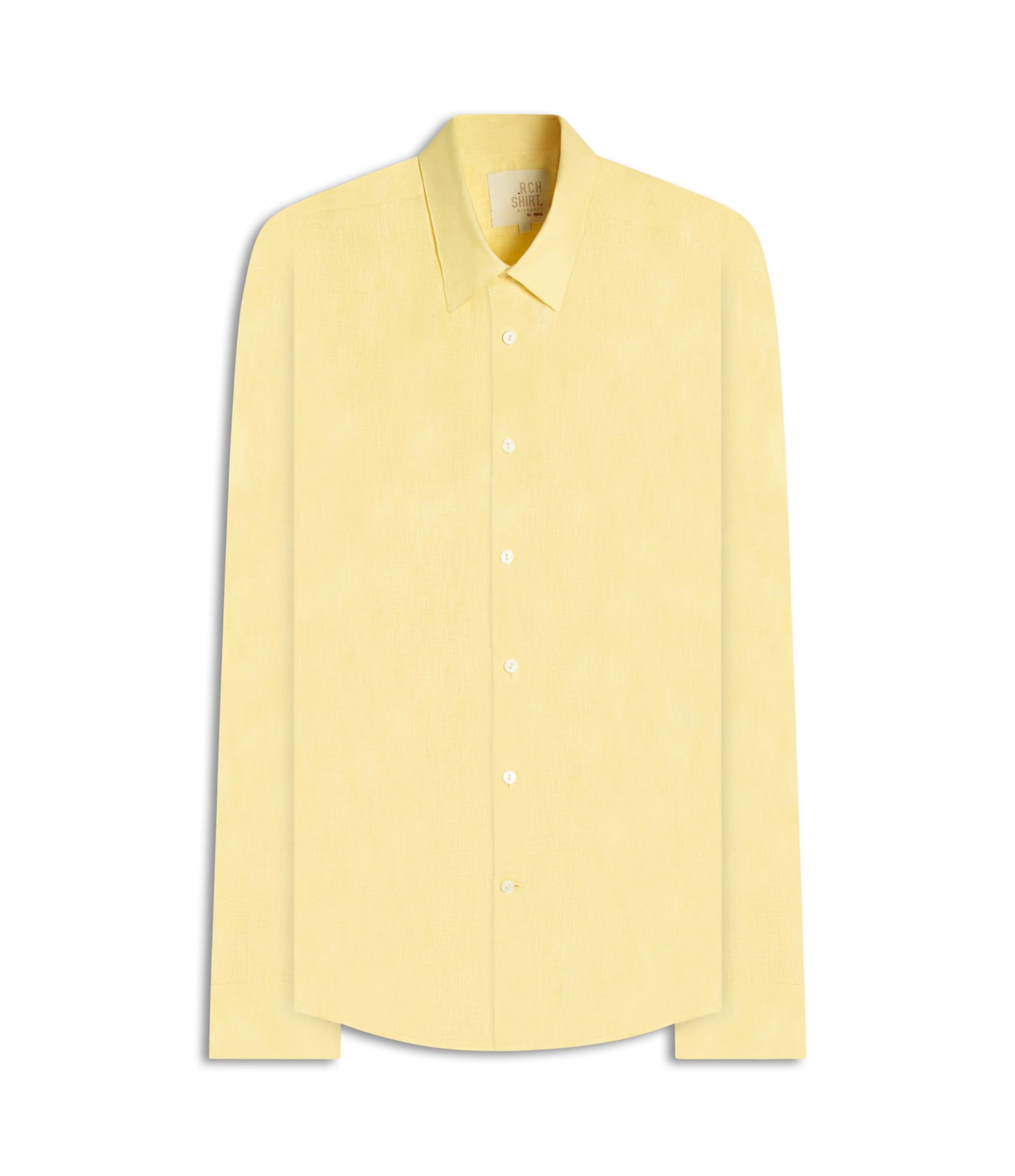 Camisa Puro Linho  Uni Ml Amarelo i