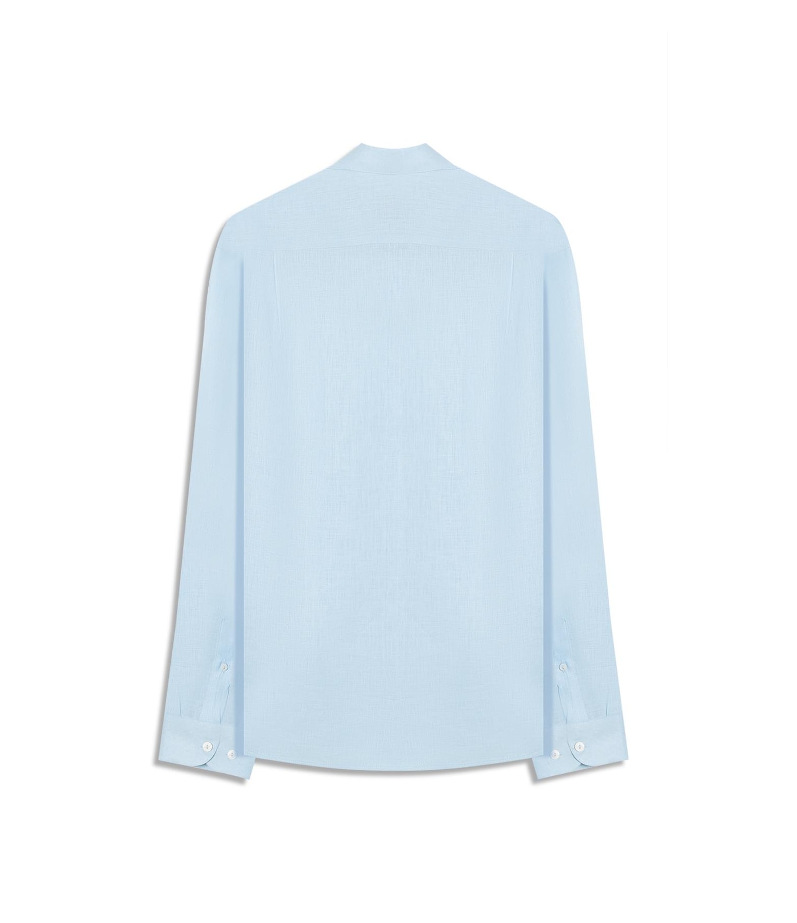 Camisa Puro Linho  Uni Ml Azul Claro