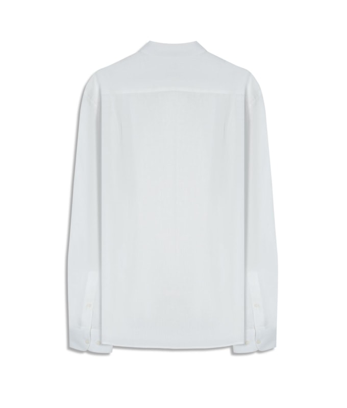 Camisa  Puro Linho  Uni Ml Branco i