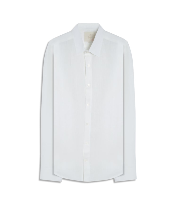 Camisa  Puro Linho  Uni Ml Branco i