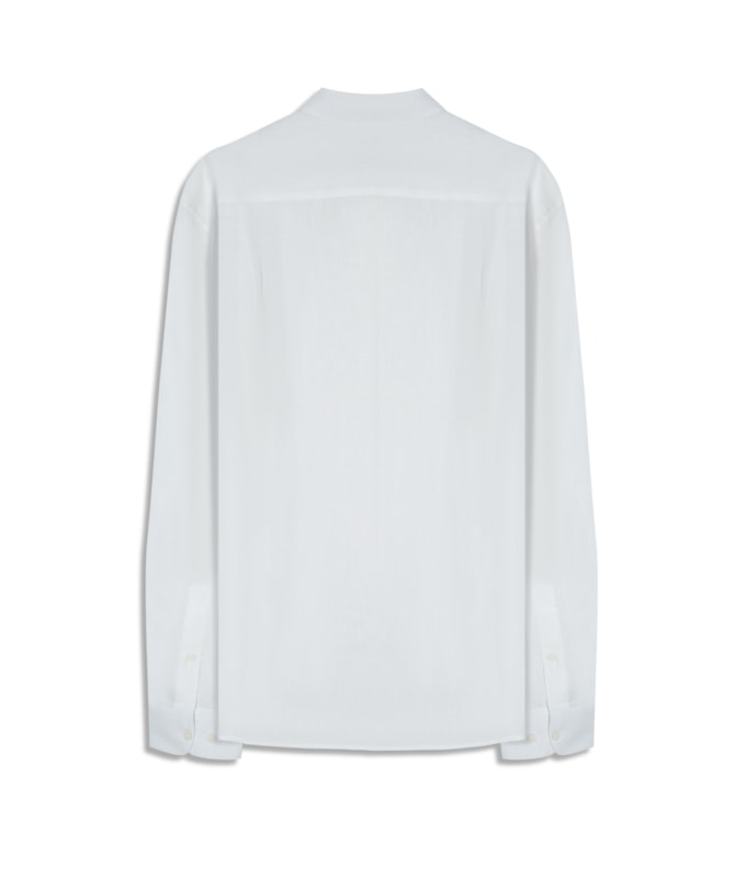 Camisa  Puro Linho  Uni Ml Branco i