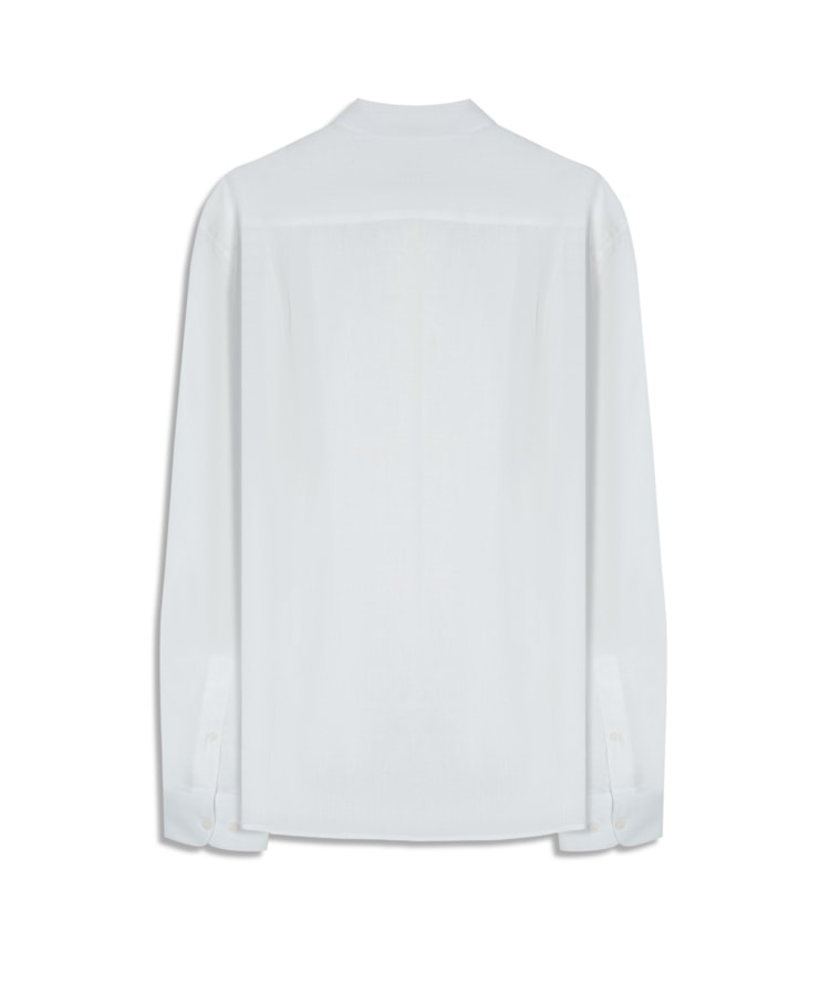 Camisa  Puro Linho  Uni Ml Branco i