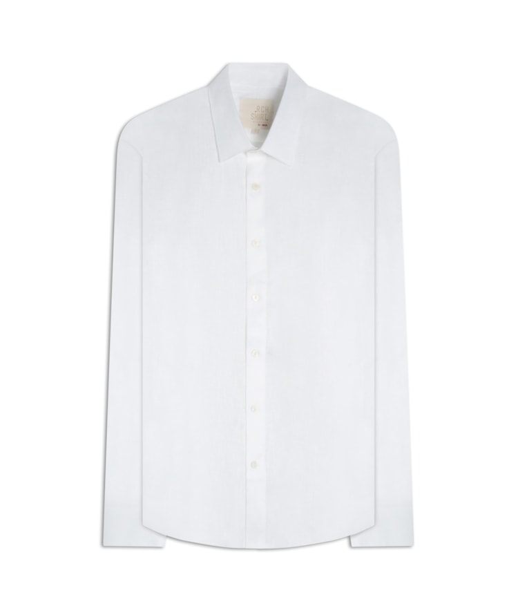 Camisa Puro Linho  Uni Ml Branco Ii