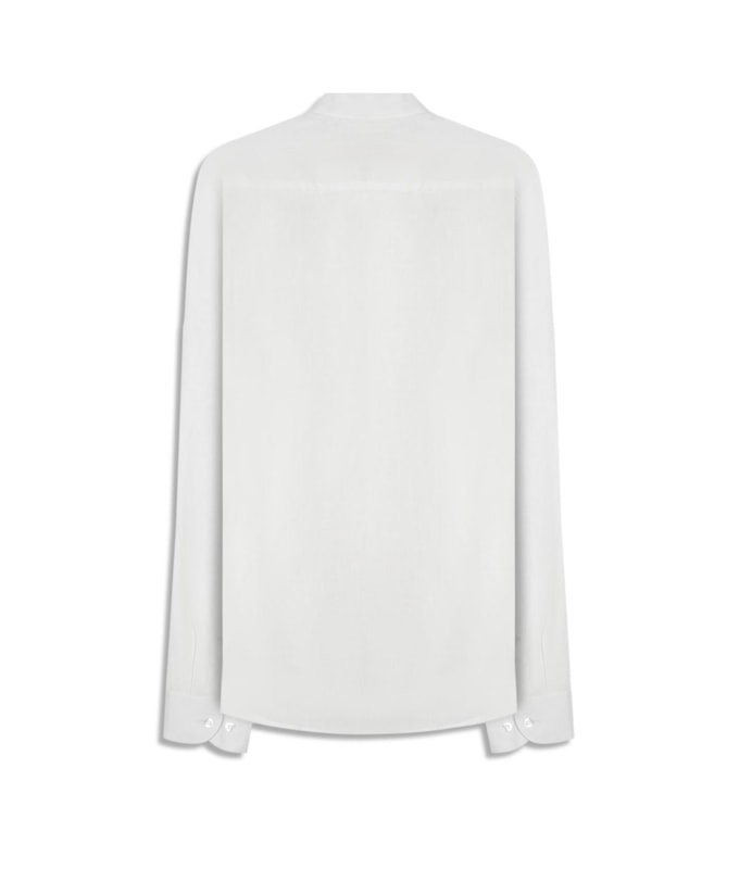 Camisa  Puro Linho  Uni Ml Branco Iii