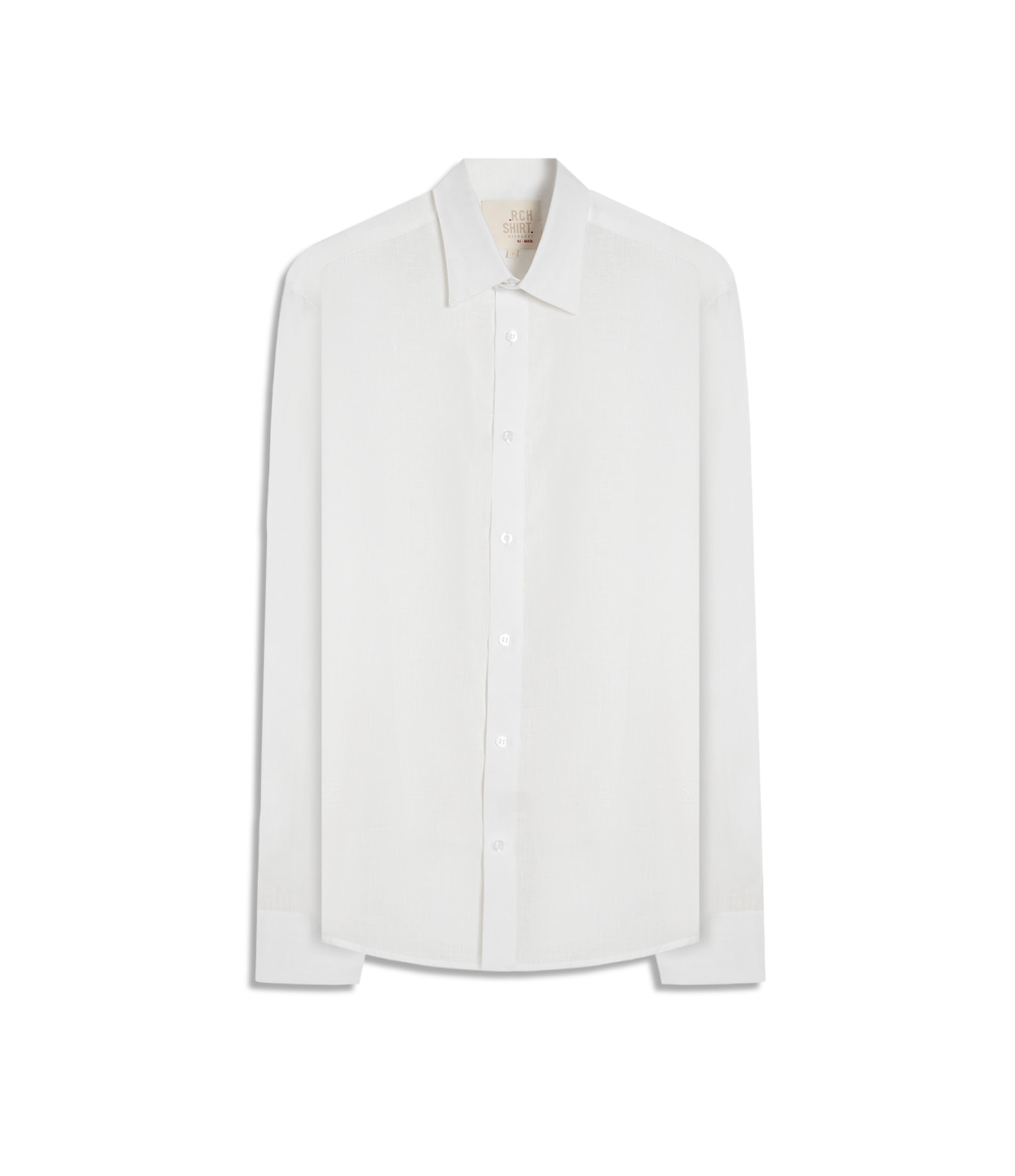 Camisa  Puro Linho  Uni Ml Branco Iii
