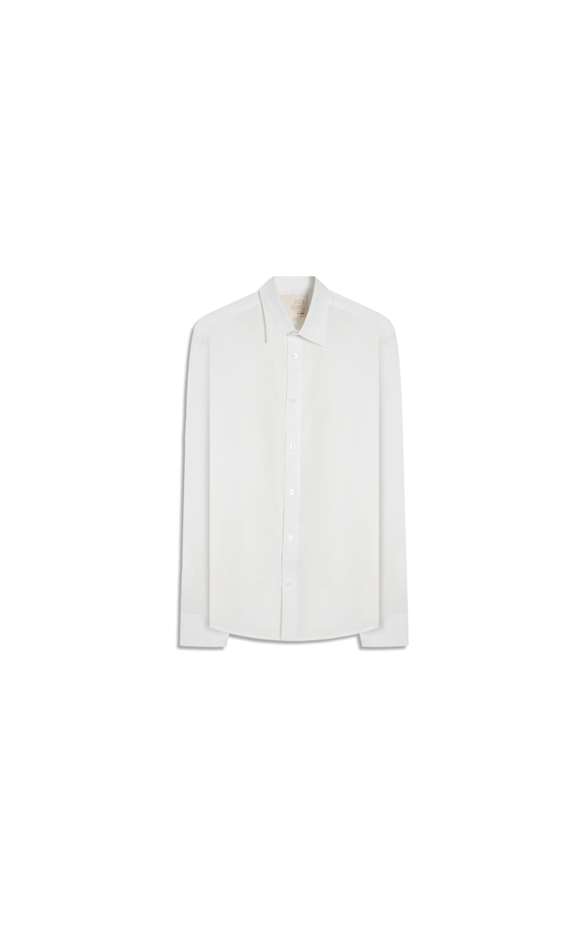Camisa  Puro Linho  Uni Ml Branco Iii