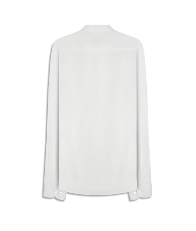 Camisa  Puro Linho  Uni Ml Branco Iii
